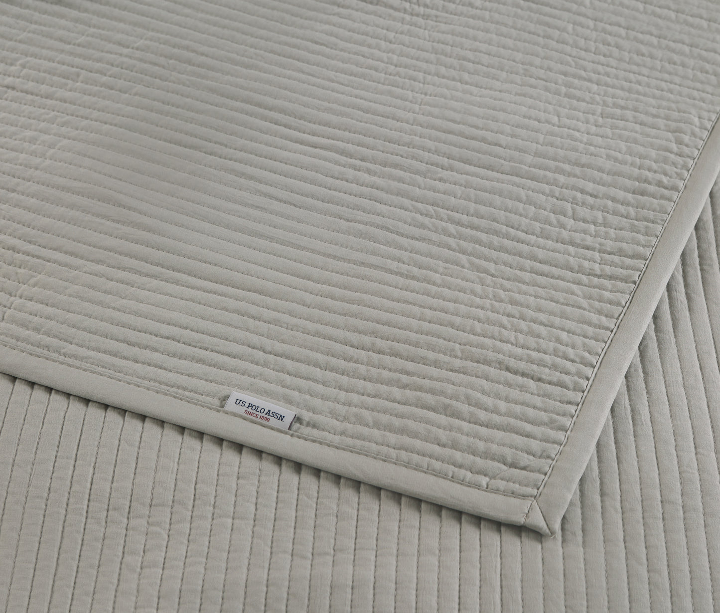 Channel Row Quilted Bedspread Cloud Cream