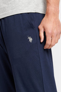 Mens Lounge Bottoms in Navy Blue