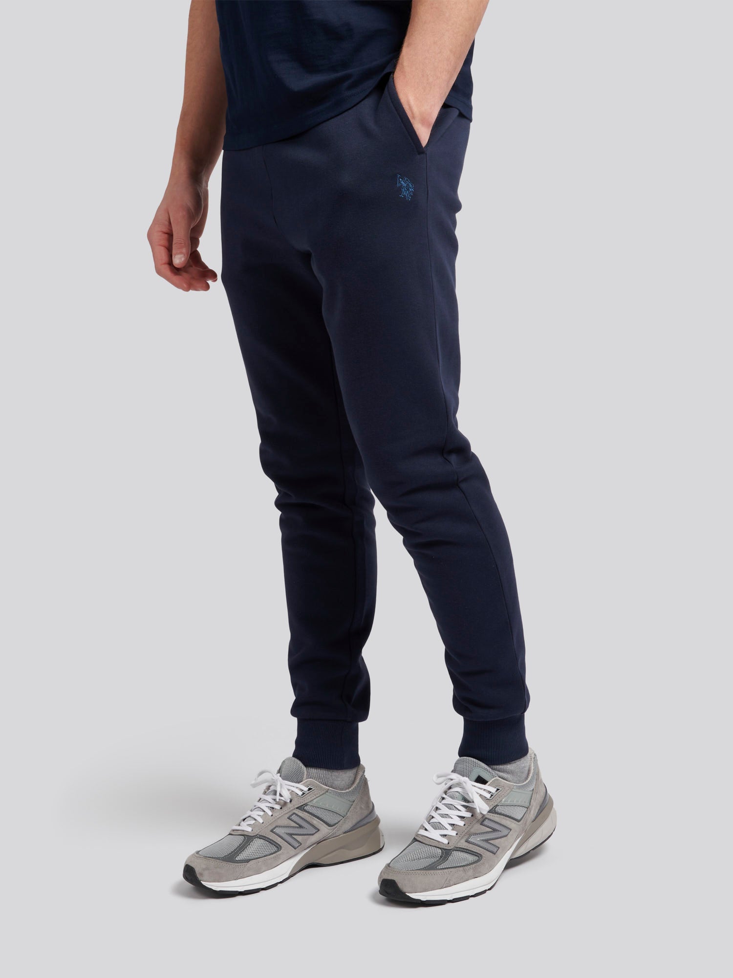 Mens Joggers Navy Blue Fleece Joggers Mens Fleece Joggers In Navy