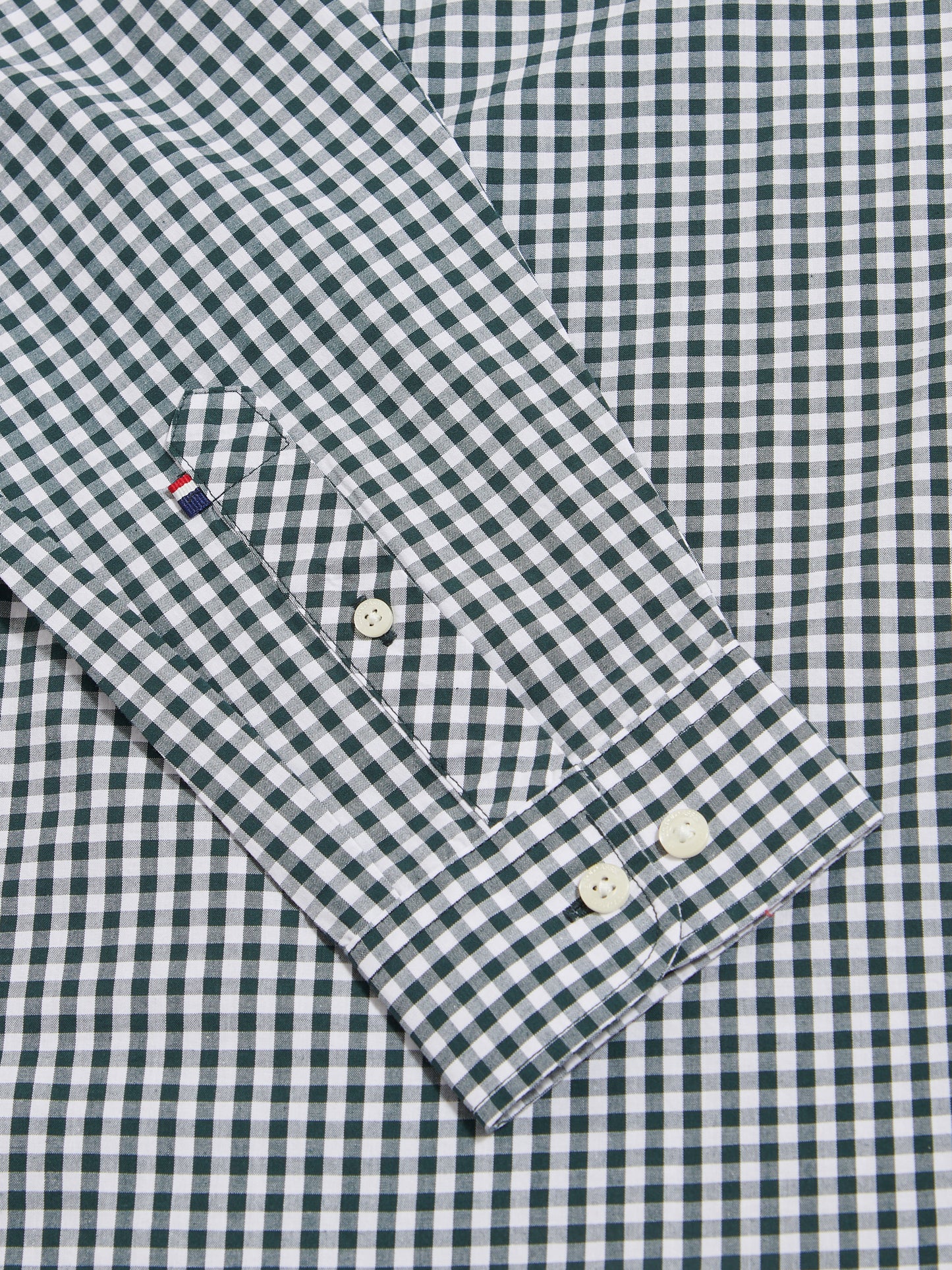 Mens Gingham Shirt Green Gables