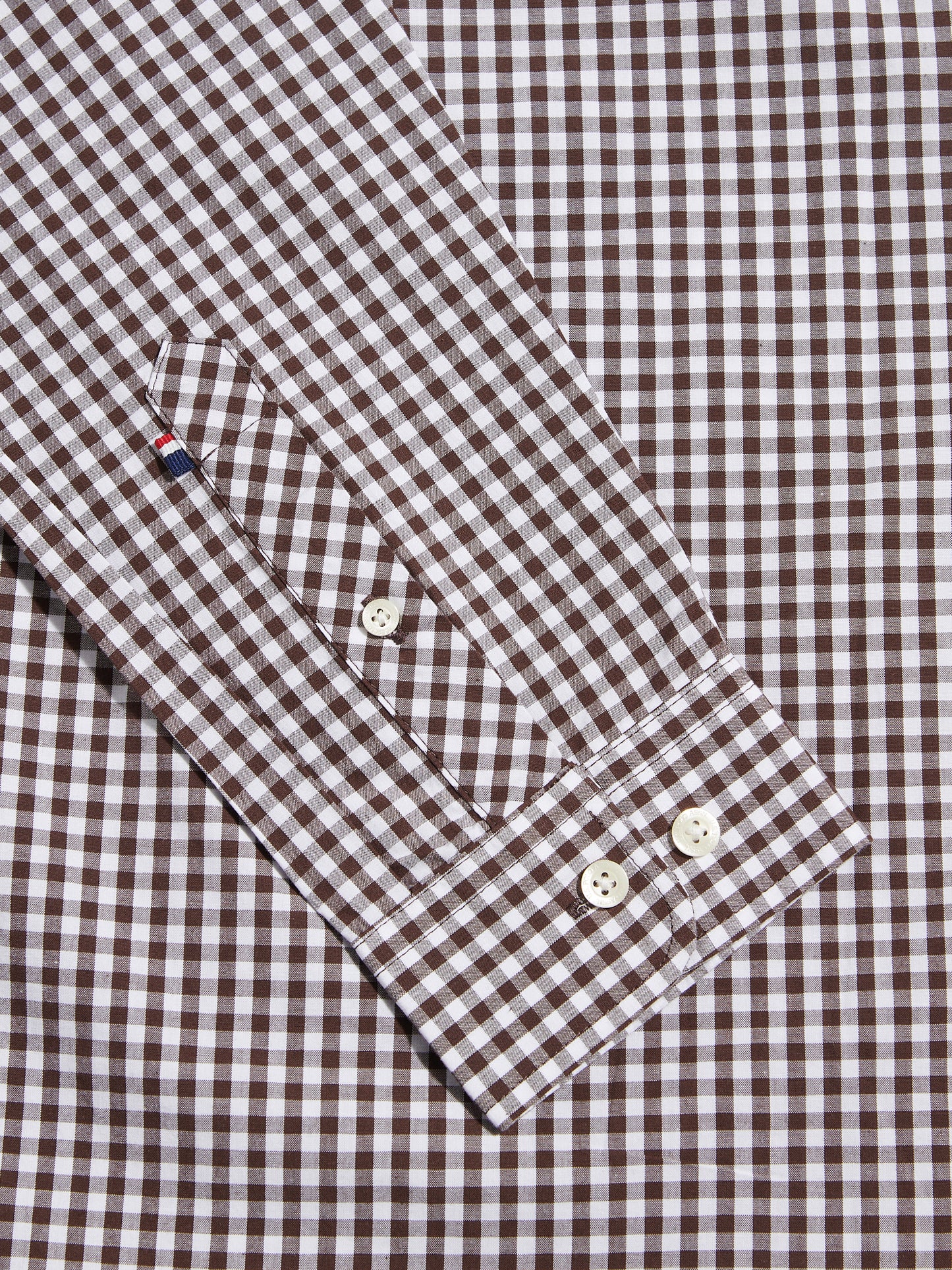 Mens Gingham Shirt Bracken