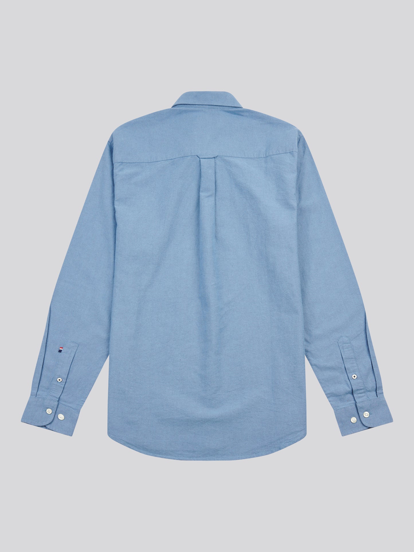 Mens Peached Oxford Shirt Vintage Indigo