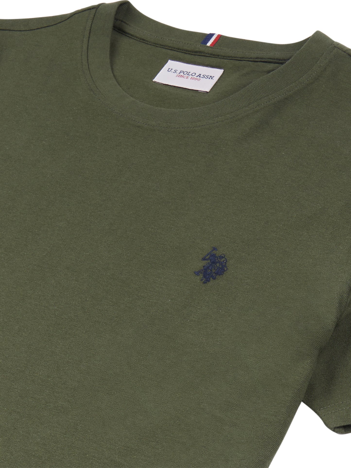 Mens Double Horsemen T-Shirt in Forest Night