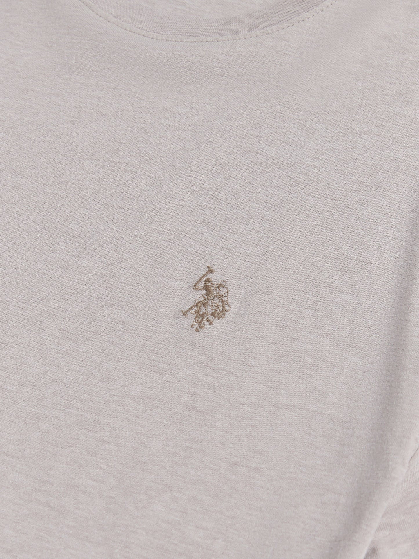 Mens Double Horsemen T-Shirt Atmosphere Marl