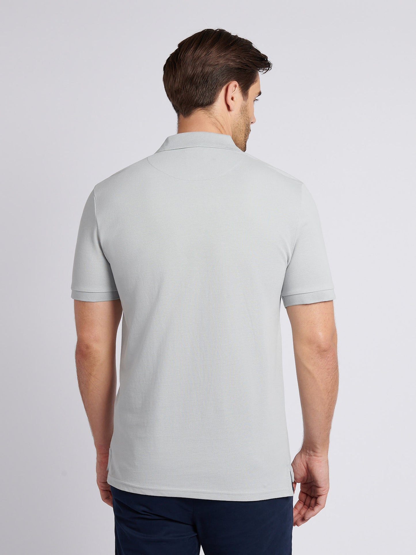 Mens Double Horsemen Polo Shirt in High Rise