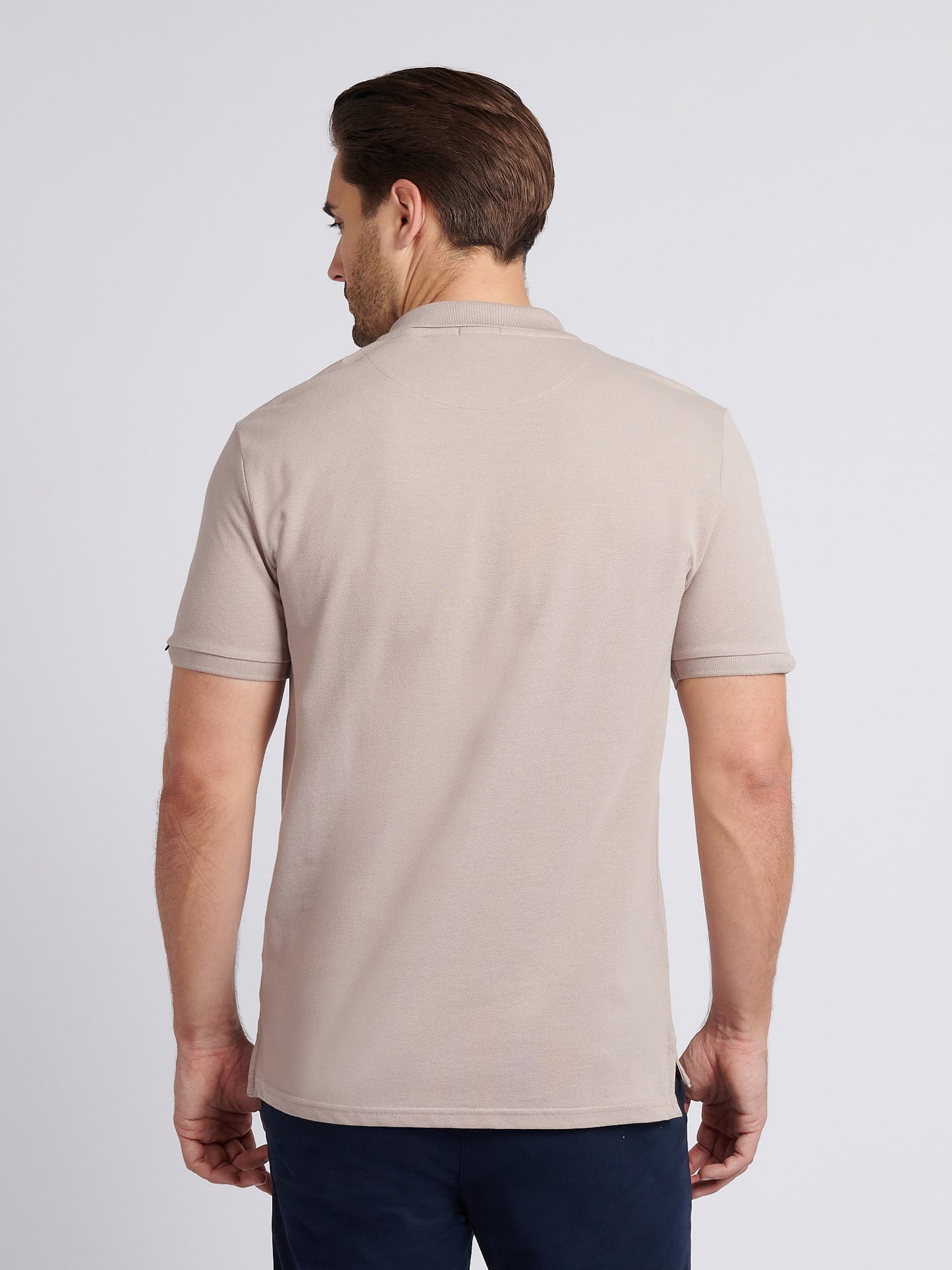 Mens Double Horsemen Polo Shirt Atmosphere