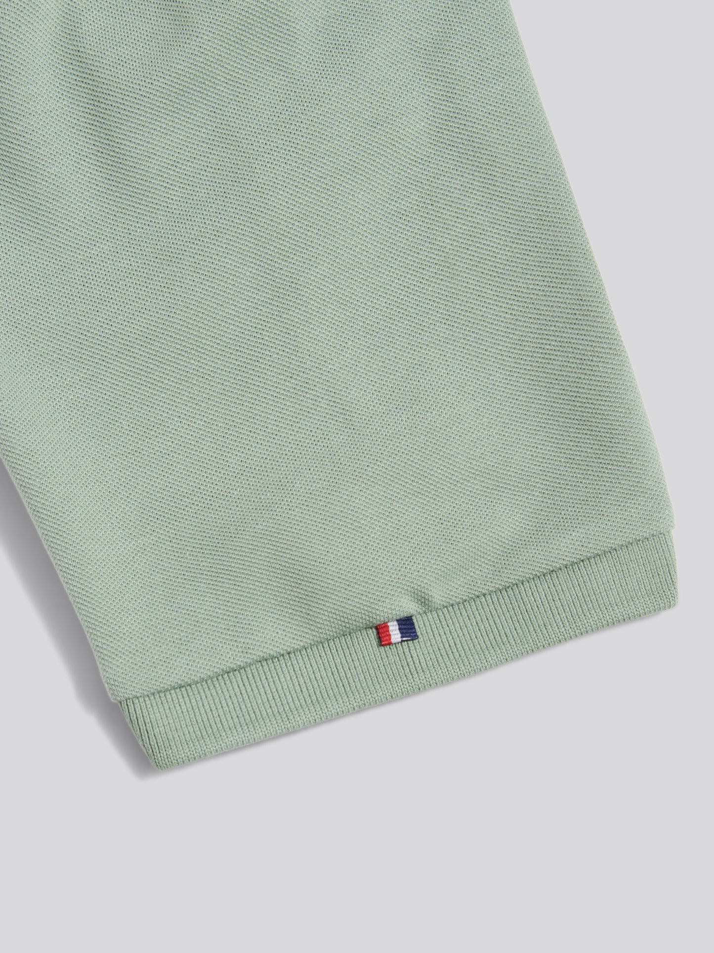 Mens Double Horsemen Polo Shirt in Iceberg Green