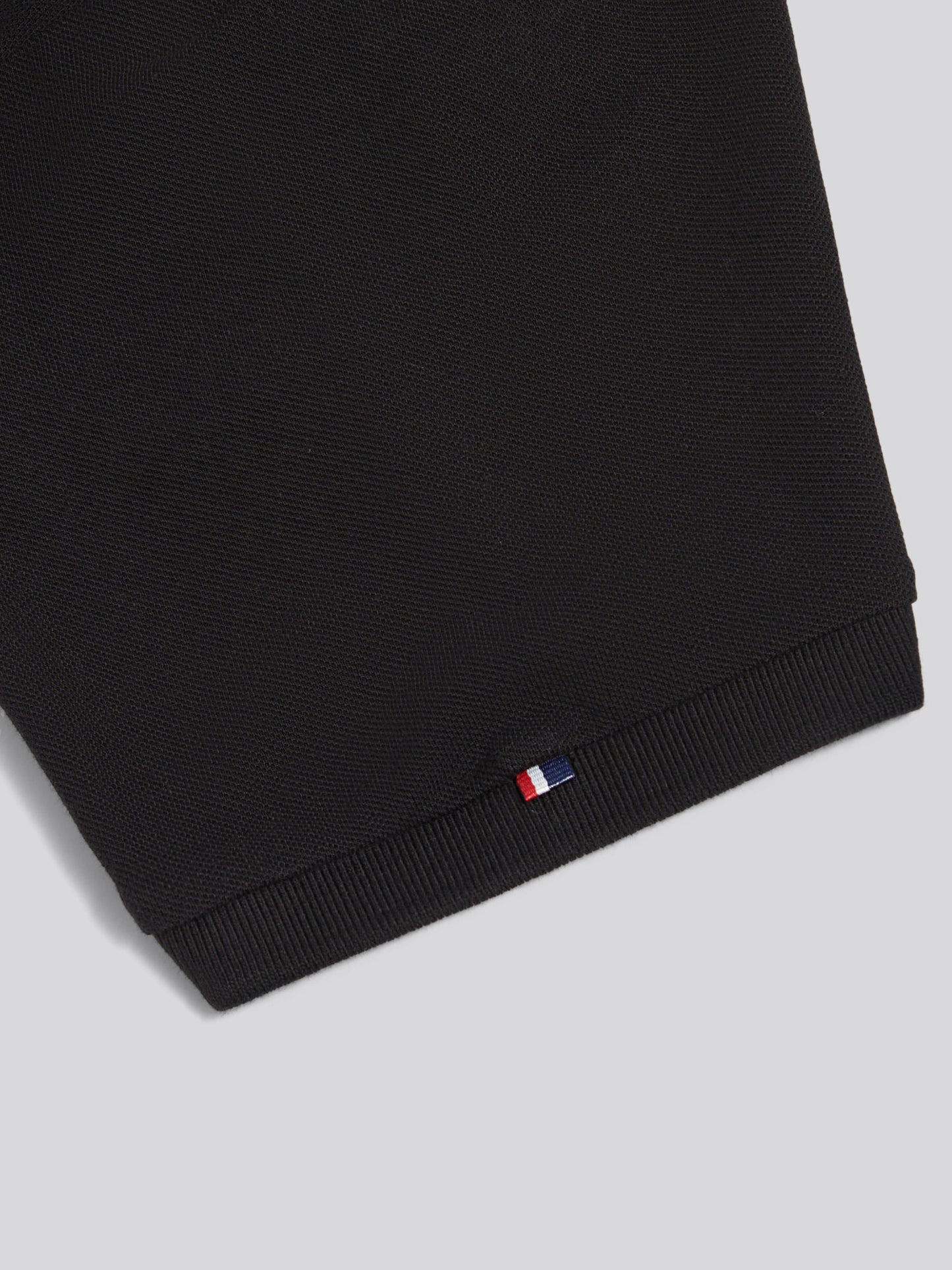 Mens Double Horsemen Polo Shirt Black Bright White DHM