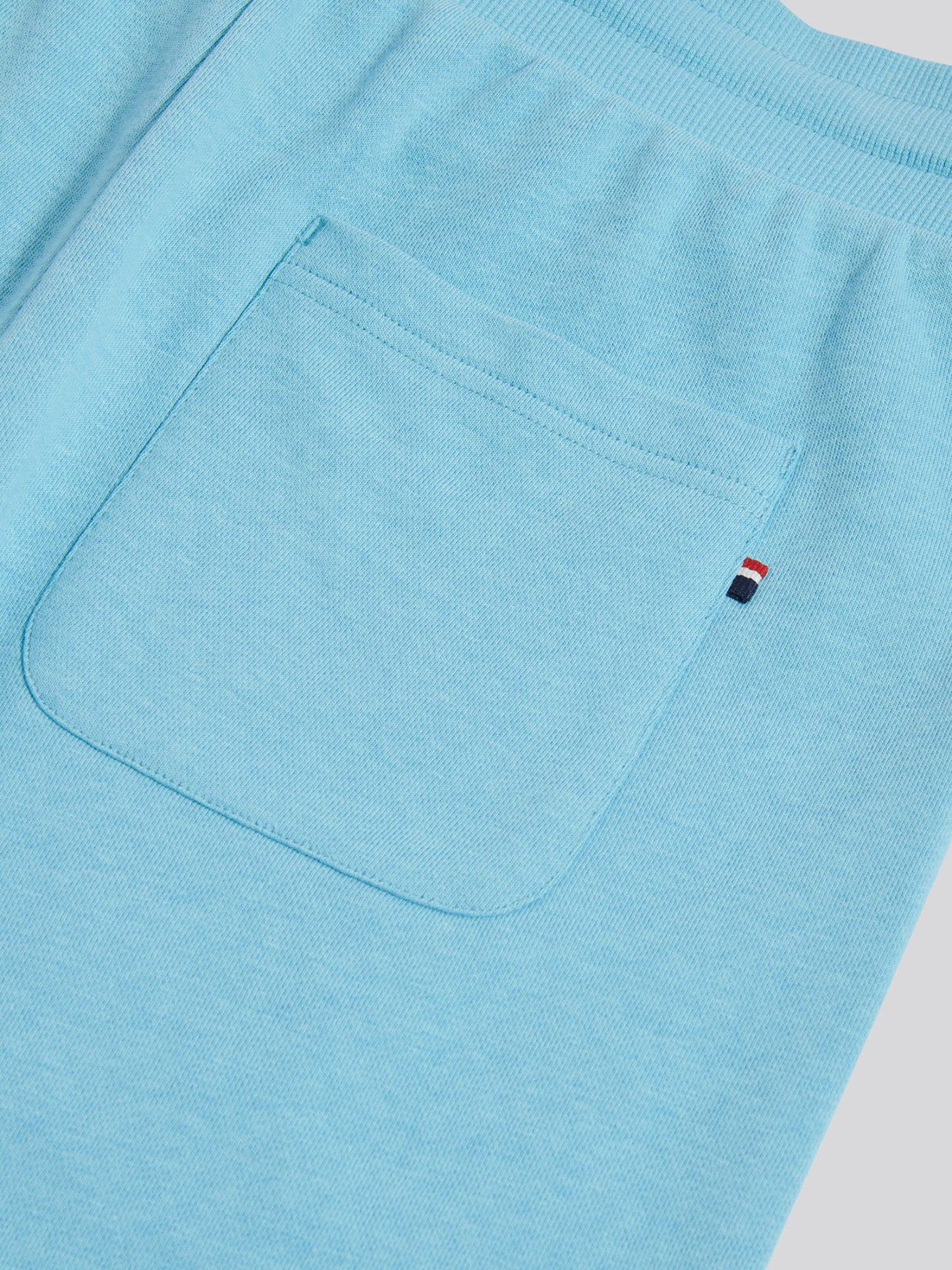 Mens Double Horsemen Sweat Shorts Air Blue