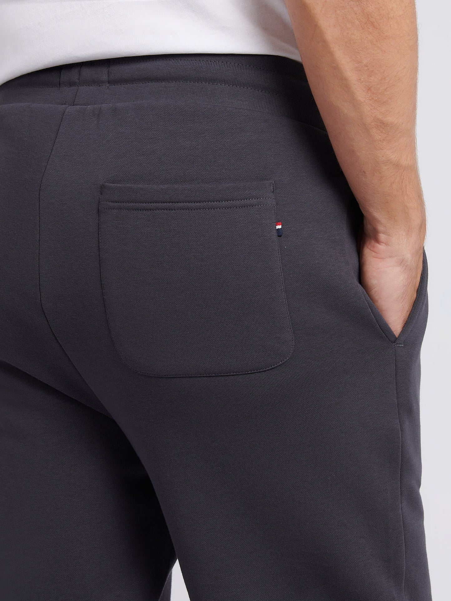 Mens Double Horsemen Jogger in Ebony