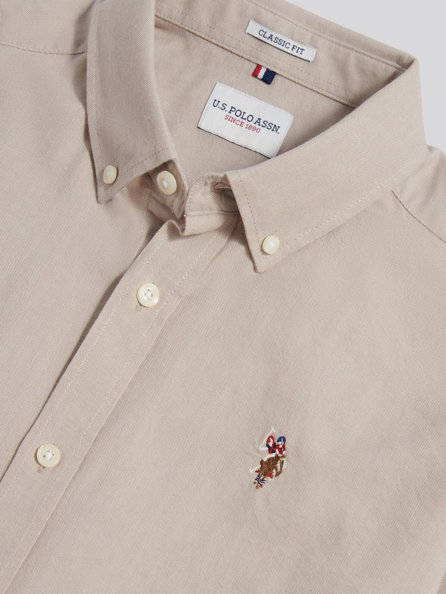 Mens Short Sleeve Oxford Shirt String