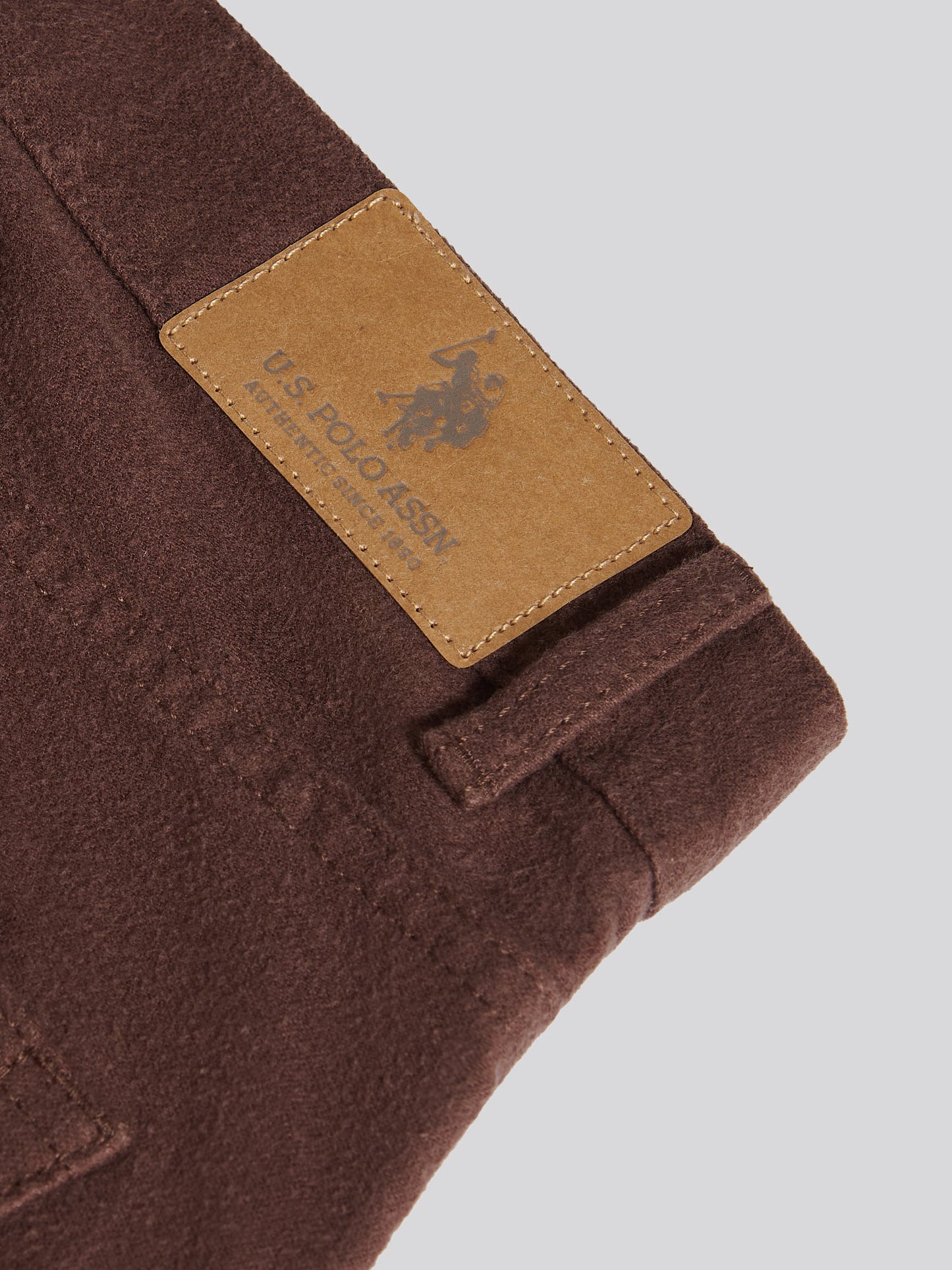 Mens Moleskin 5 Pocket Trouser in Chocolate Martini