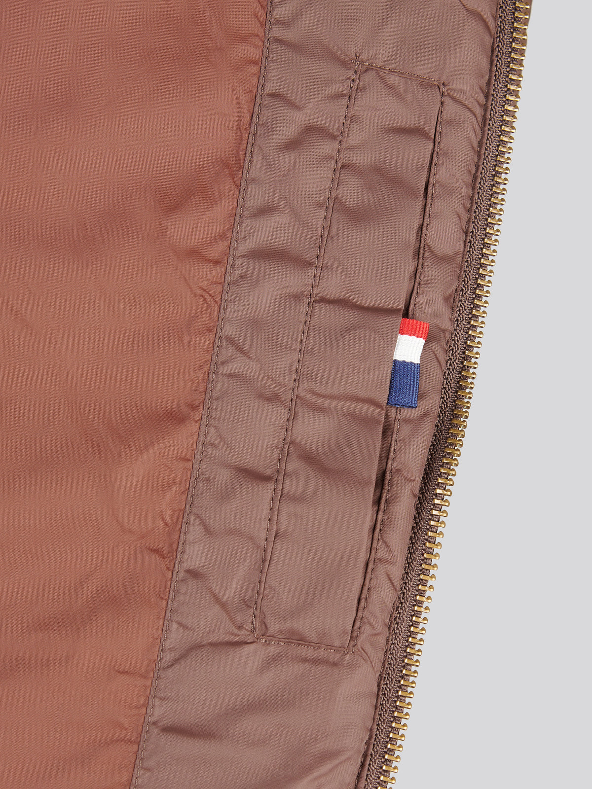 Mens Diamond Quilt Padded Collared Jacket Bracken