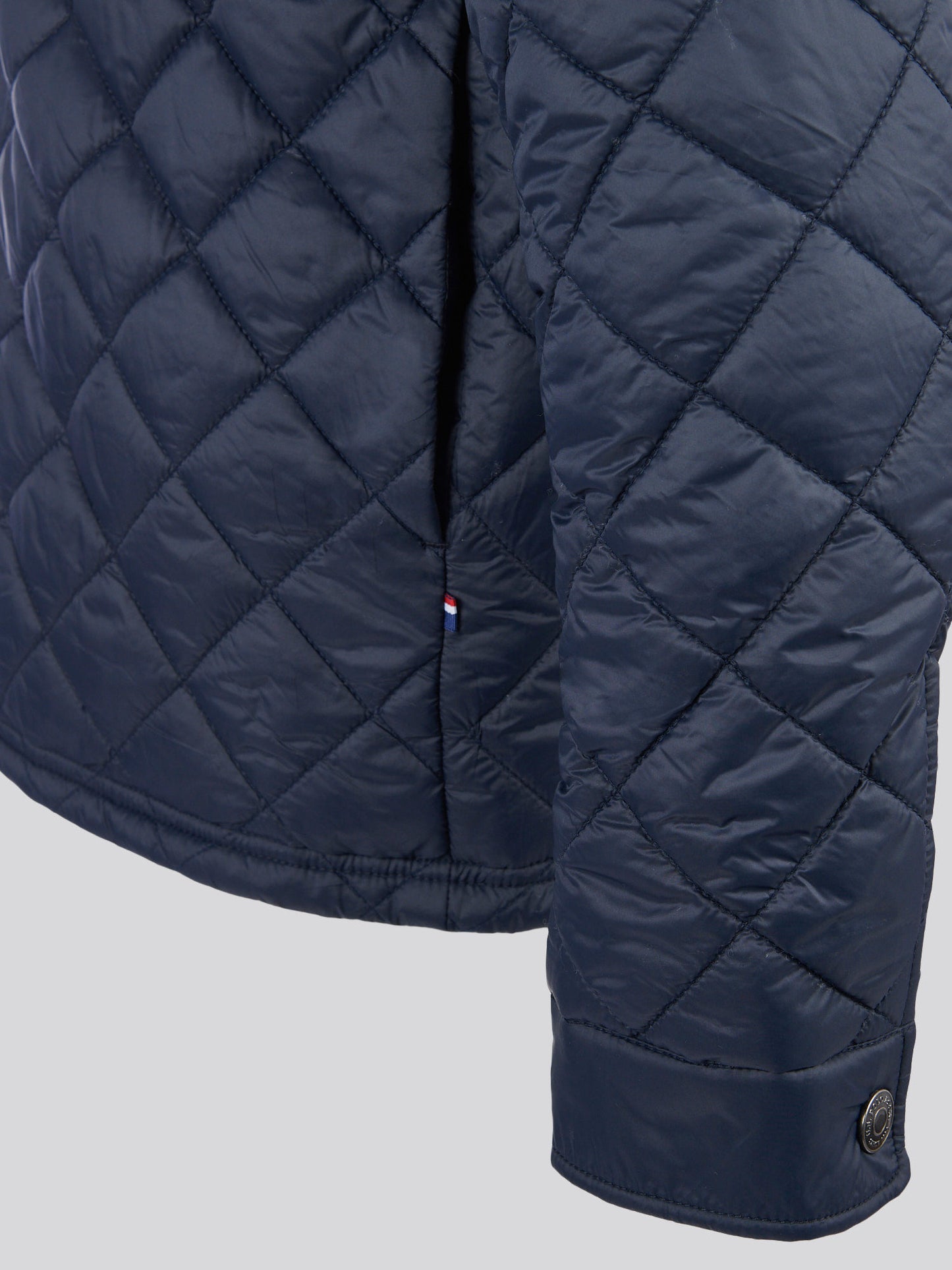 Mens Lightweight Diamond Quilted Jacket in Dark Sapphire Navy