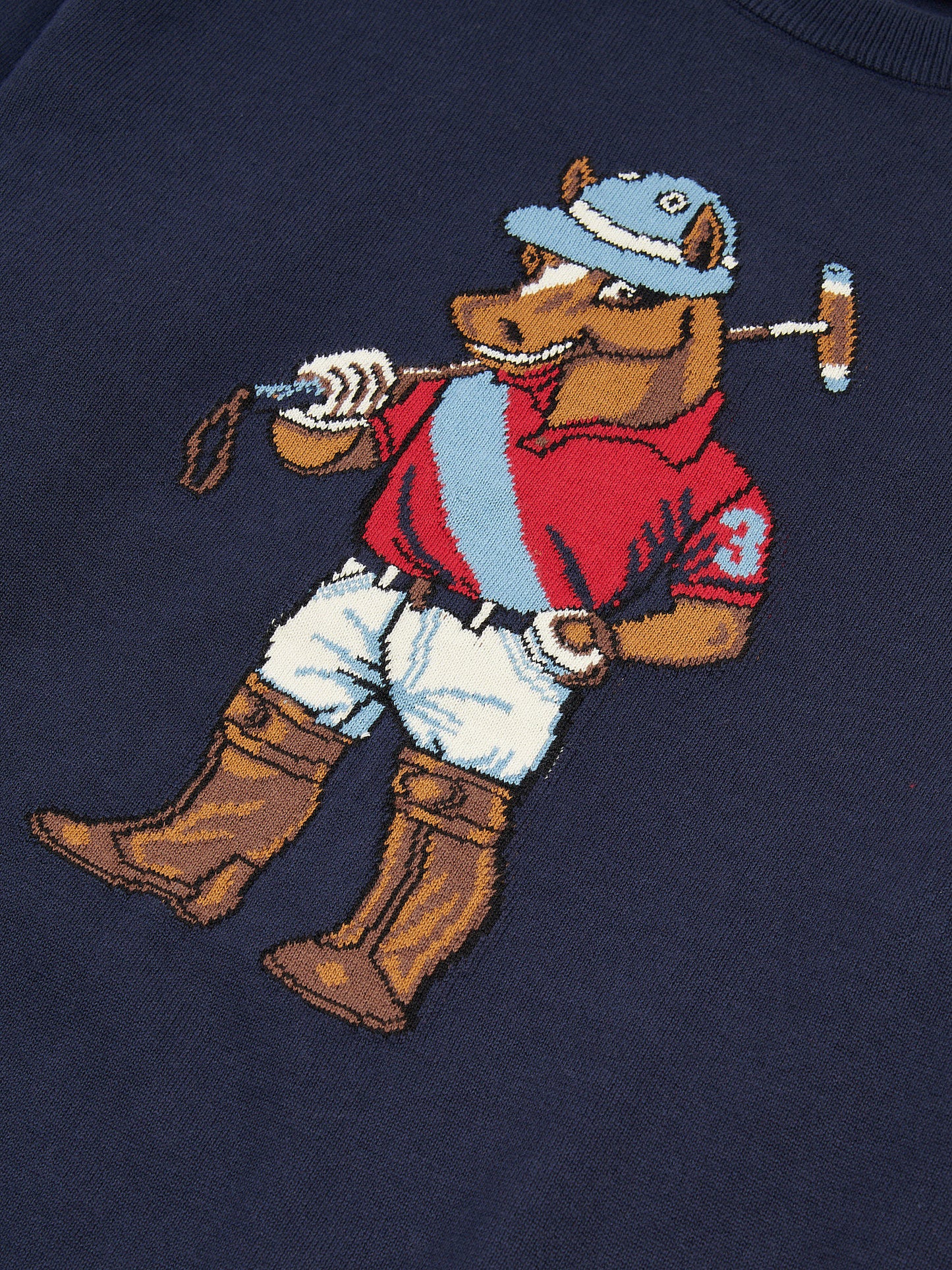 Mens Chuck Knit Crew in Dark Sapphire Navy