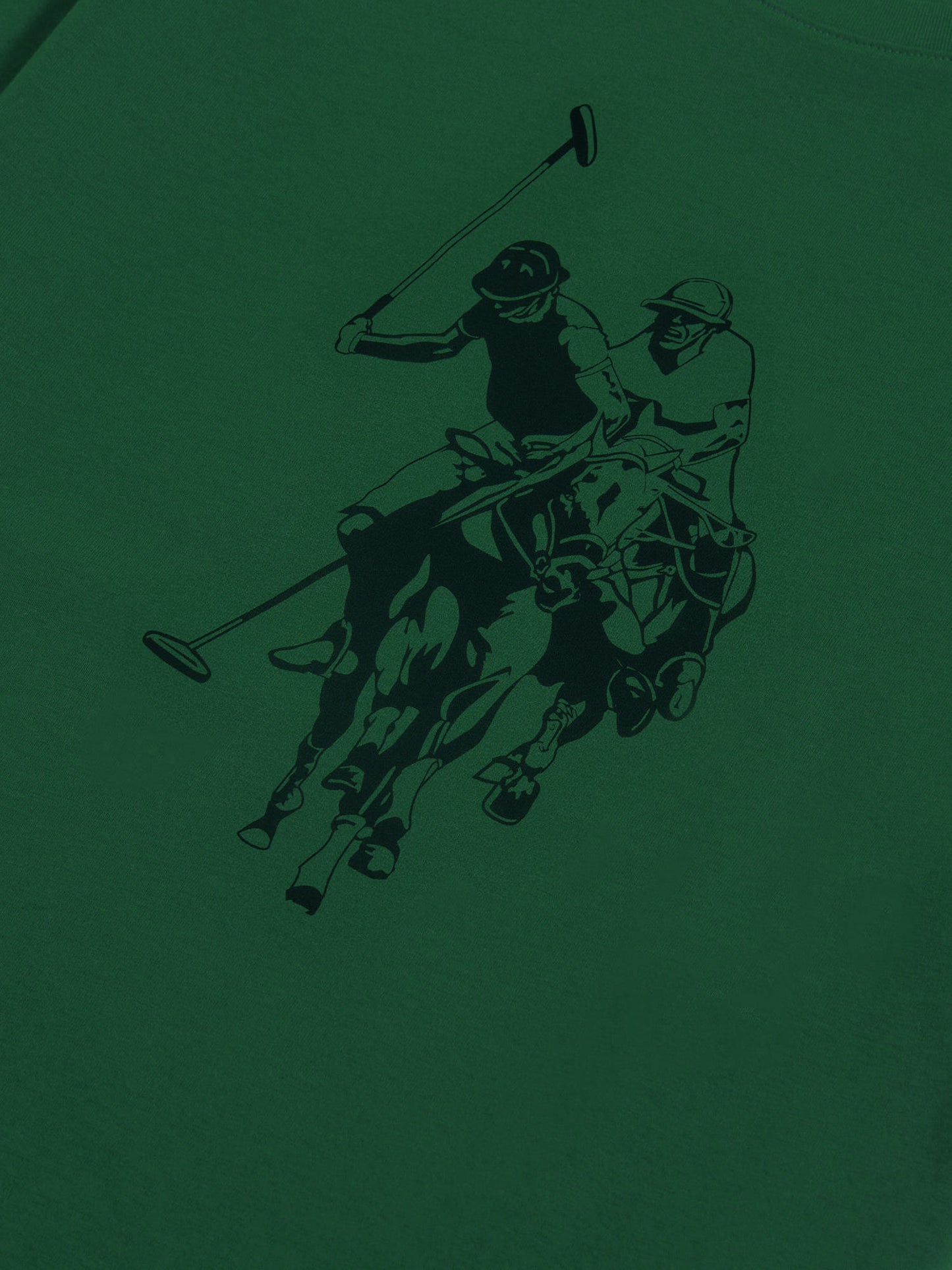 Mens Double Horsemen Graphic T-Shirt Sodalite Blue