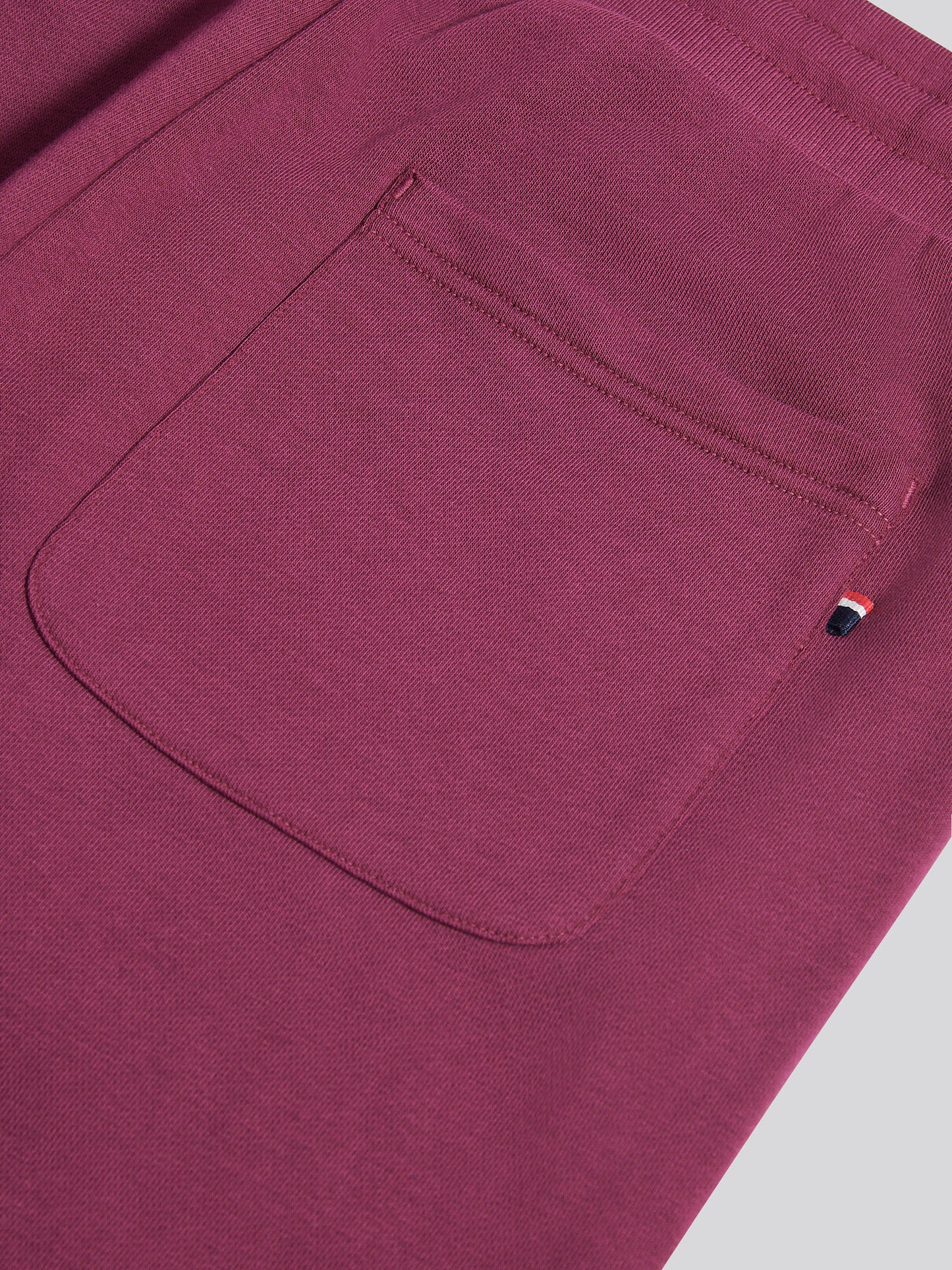 Mens Double Horsemen Loopback Jogger in Grape Wine