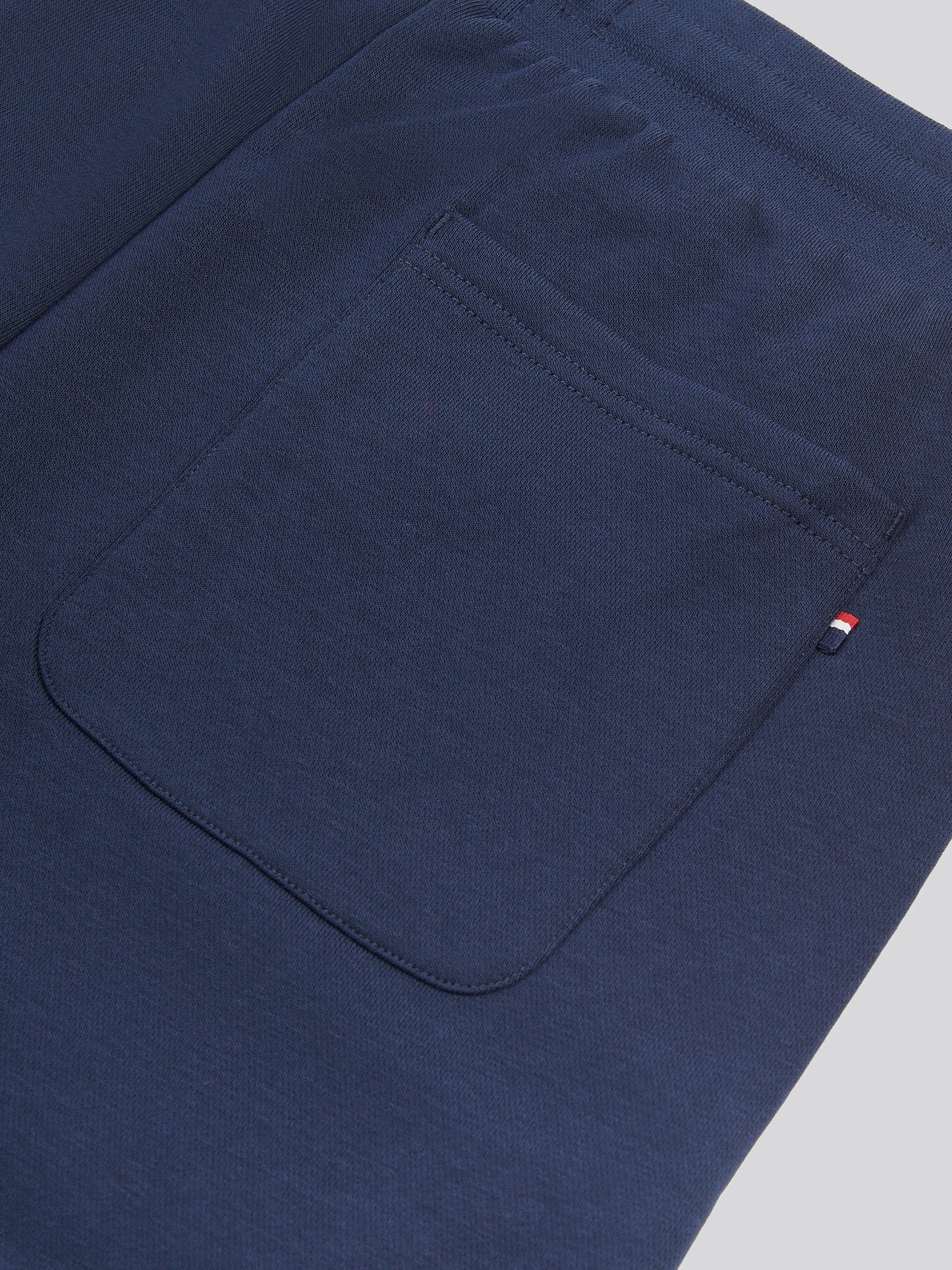 Mens Double Horsemen Straight Leg Jogger in Dark Sapphire Navy / Haute Red DHM