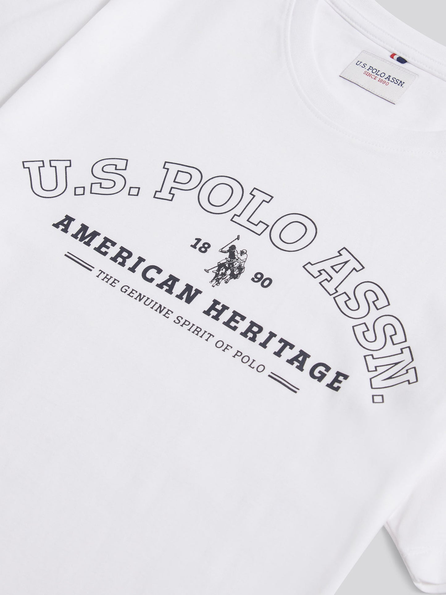 Mens Heritage Graphic T-Shirt in Bright White