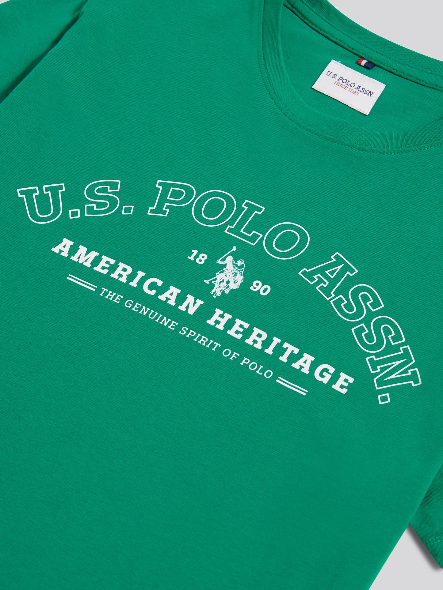 Mens Heritage Graphic T-Shirt in Lush Meadow