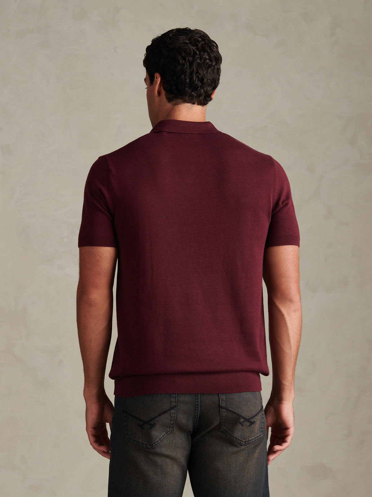 Mens Combed Cotton Double Horsemen Revere Polo Shirt Fig