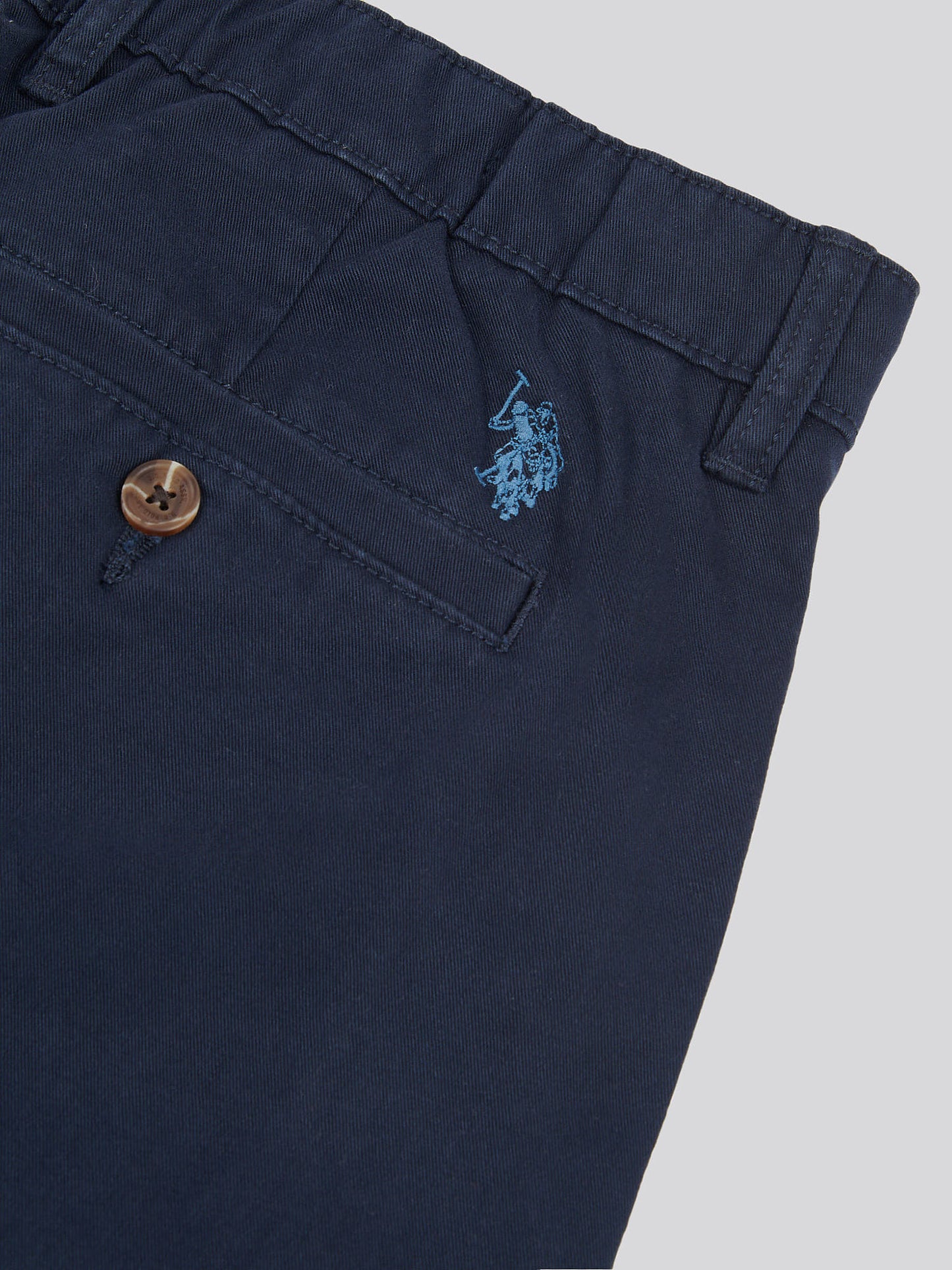 Mens Comfort Waist Classic Chino Dark Sapphire Navy / Moonlight Blue DHM