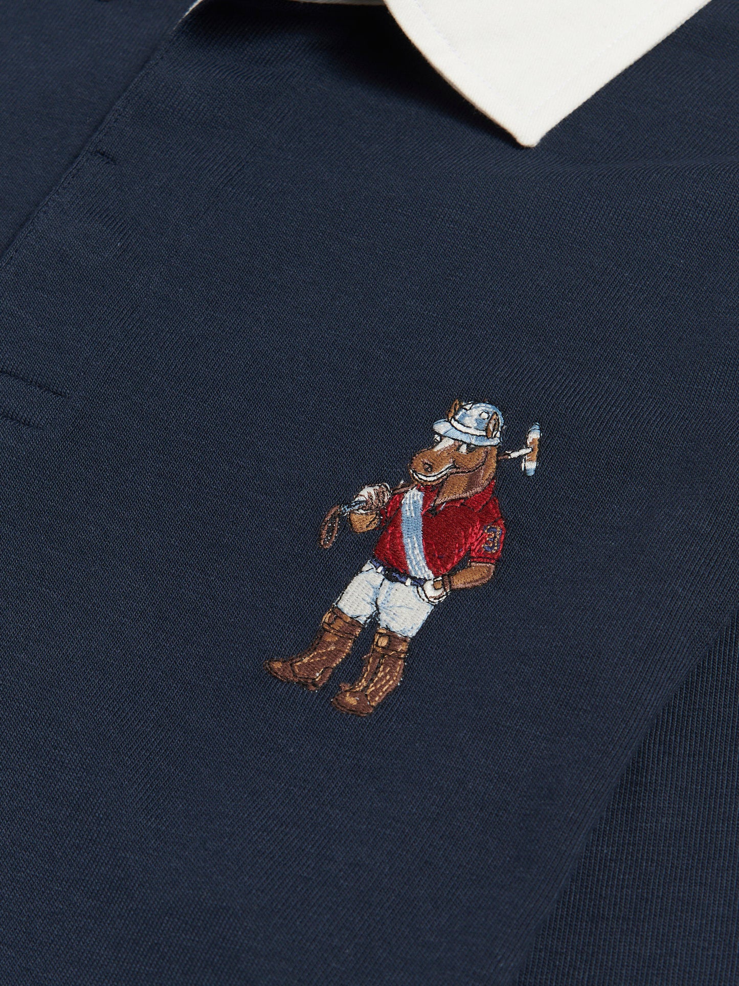 Mens Chuck Rugby in Dark Sapphire Navy