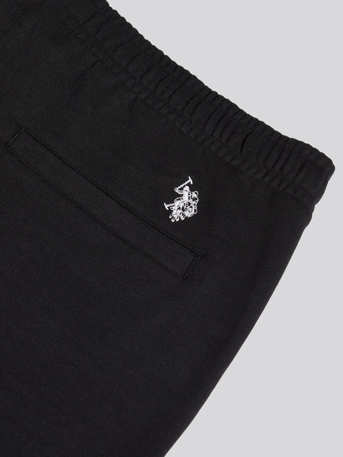 Mens Comfort Drawstring Smart Jogger in Black