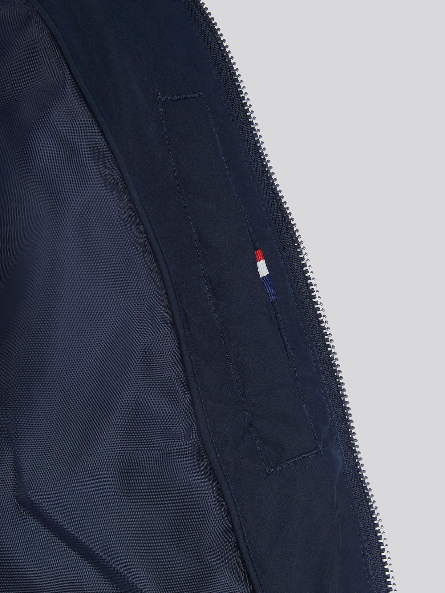 Mens Lightweight Quilted Collared Jacket in Dark Sapphire Navy