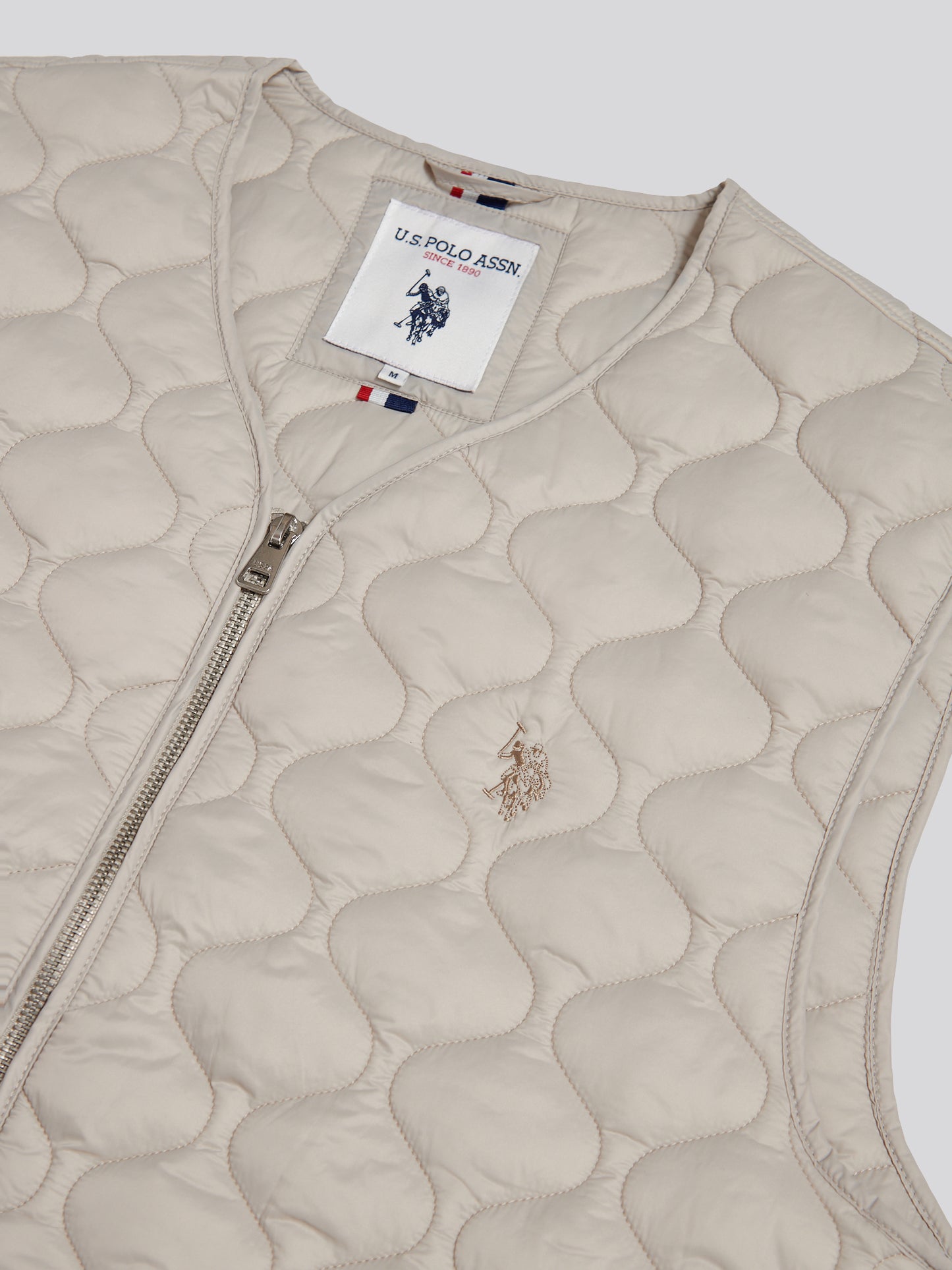 Mens Onion Quilted Gilet Nacreous Clouds