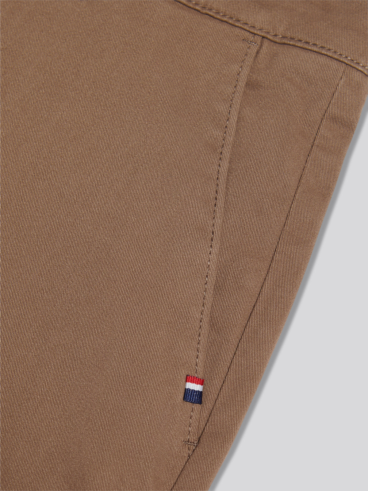 Mens Relaxed Fit Stretch Chinos Shitake