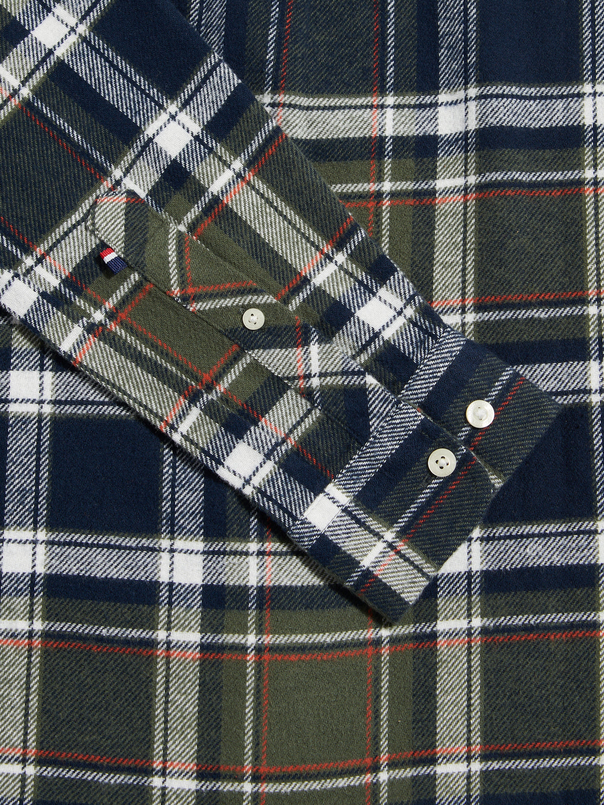 Mens Soft Tartan Check Shirt Beetle