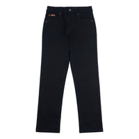 Boys 5 Pocket Slim Fit Denim Jeans in Black Wash
