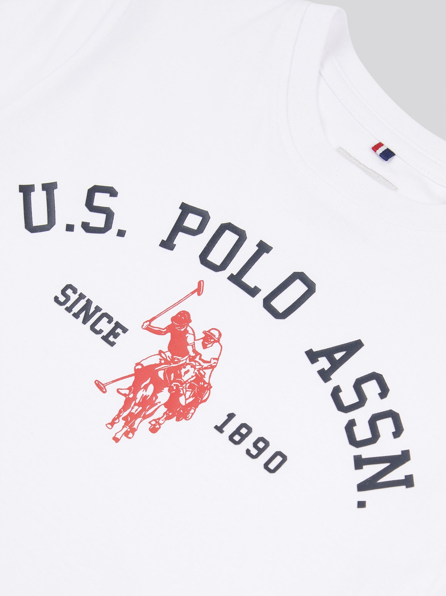 Boys Signature Arch T-Shirt in Bright White
