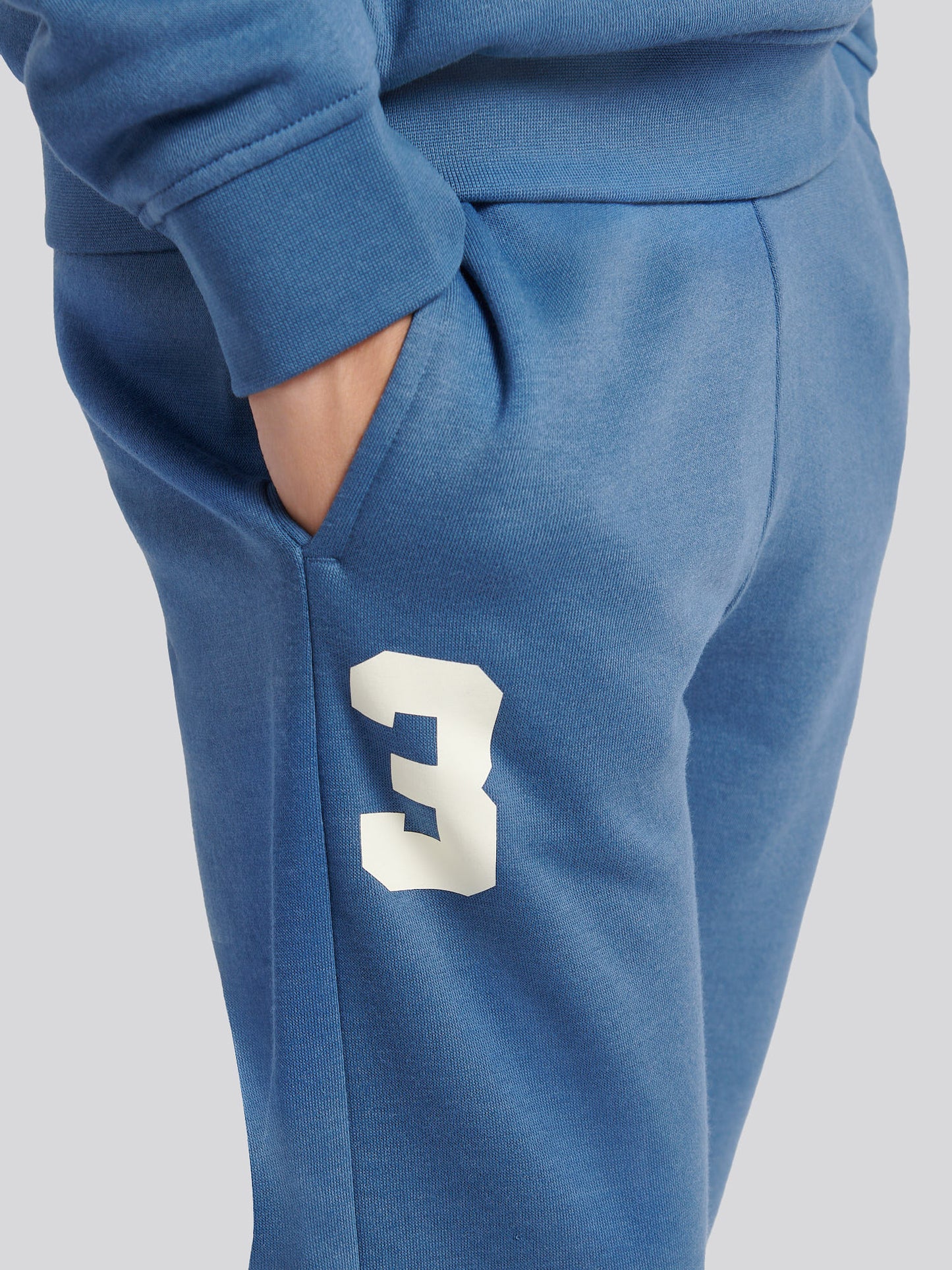 Boys Player 3 Hoodie & Jogger Set in Blue Horizon
