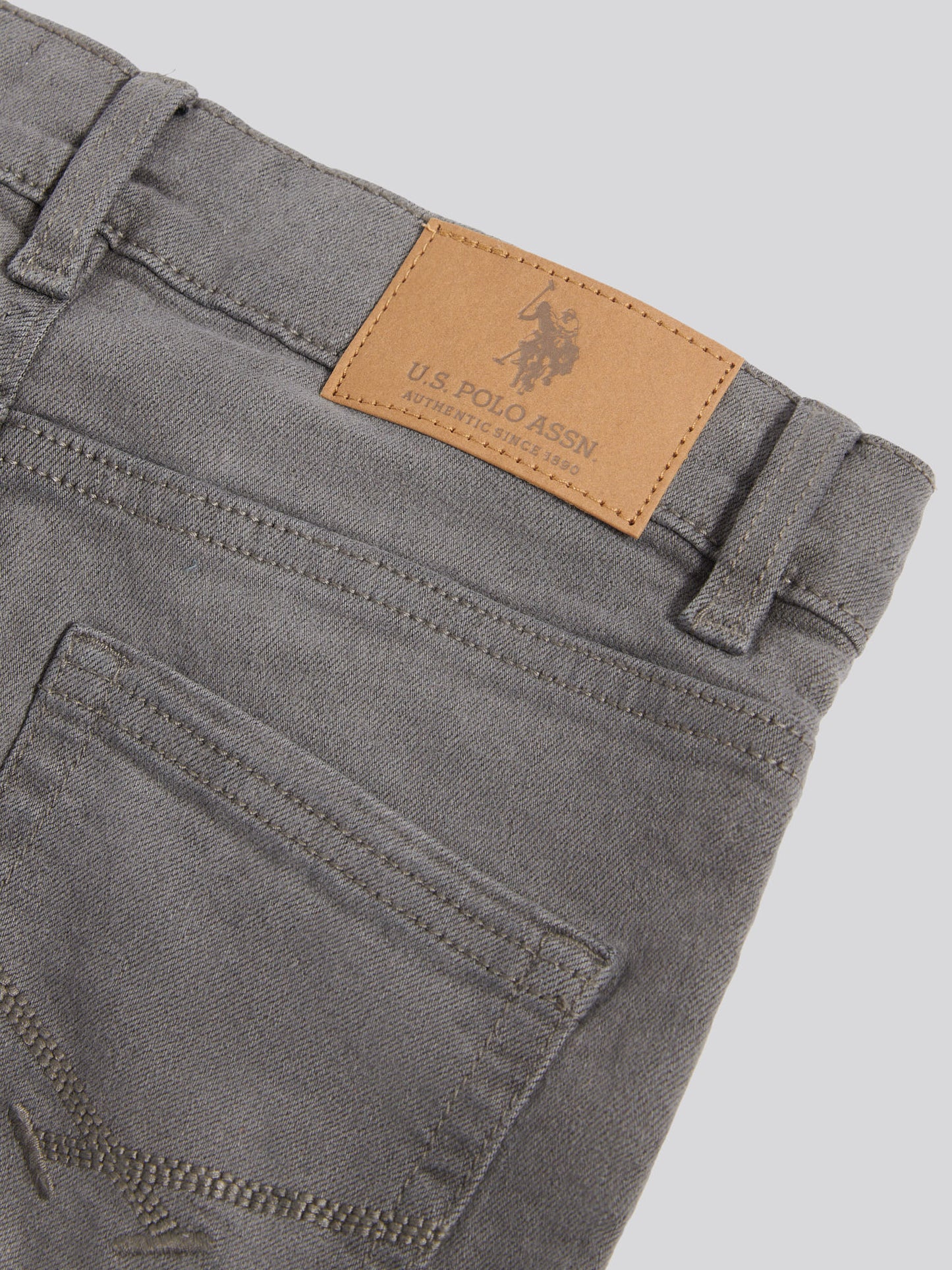 Boys Classic Fit Jean in Grey Wash