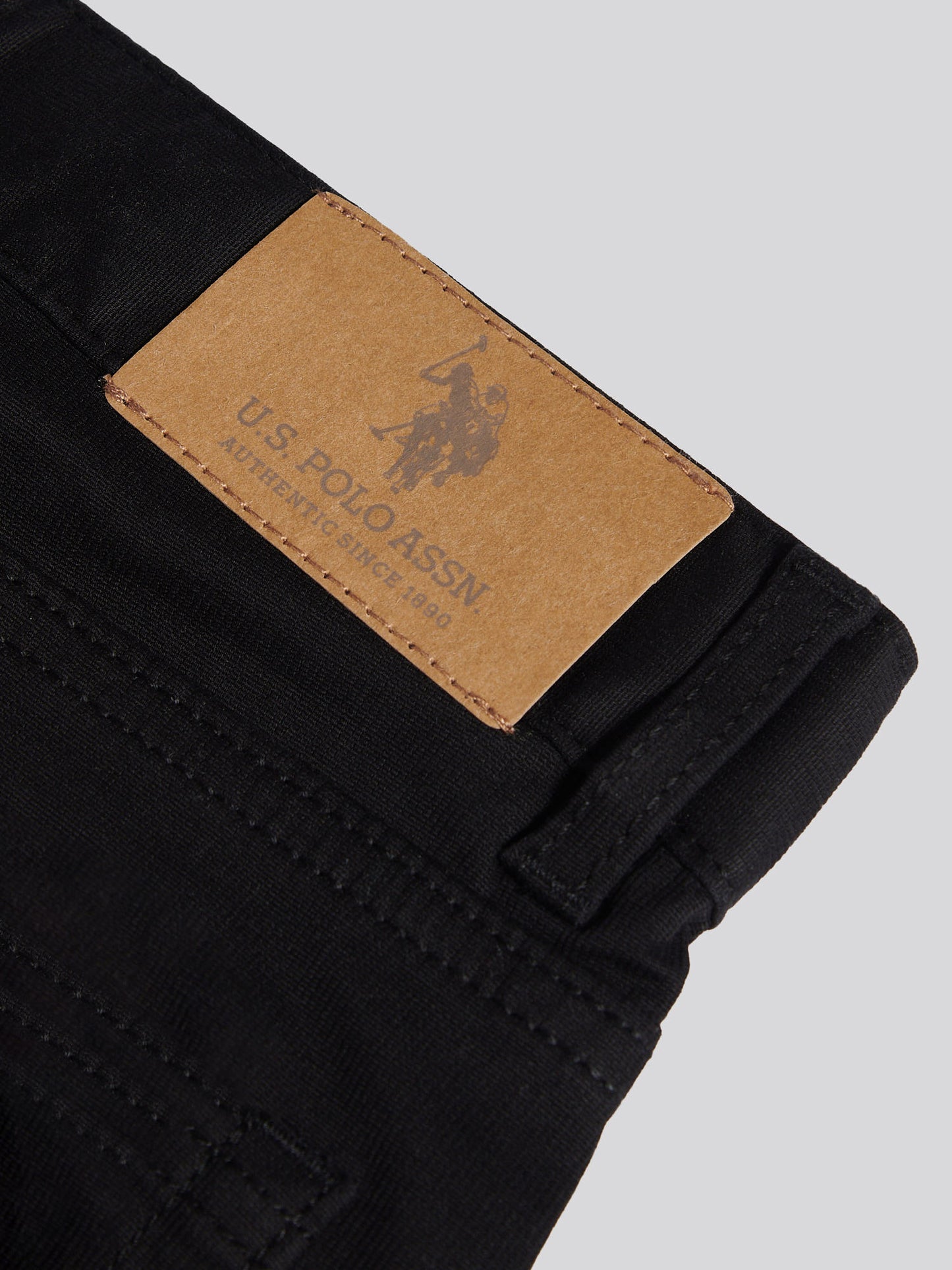 Boys Bedford Cord 5 Pocket Trouser in Black