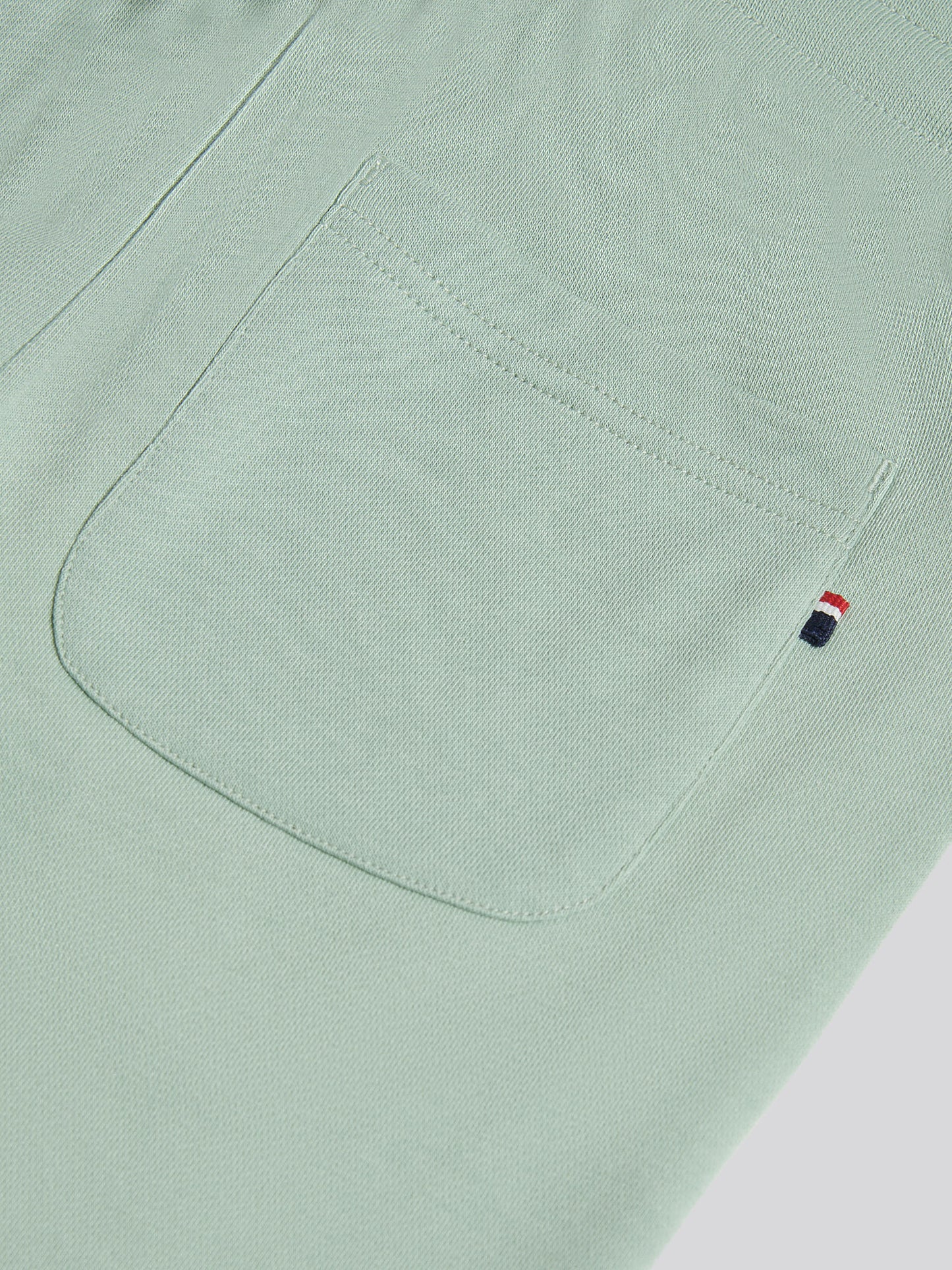 Boys Double Horsemen Loopback Jogger in Iceberg Green