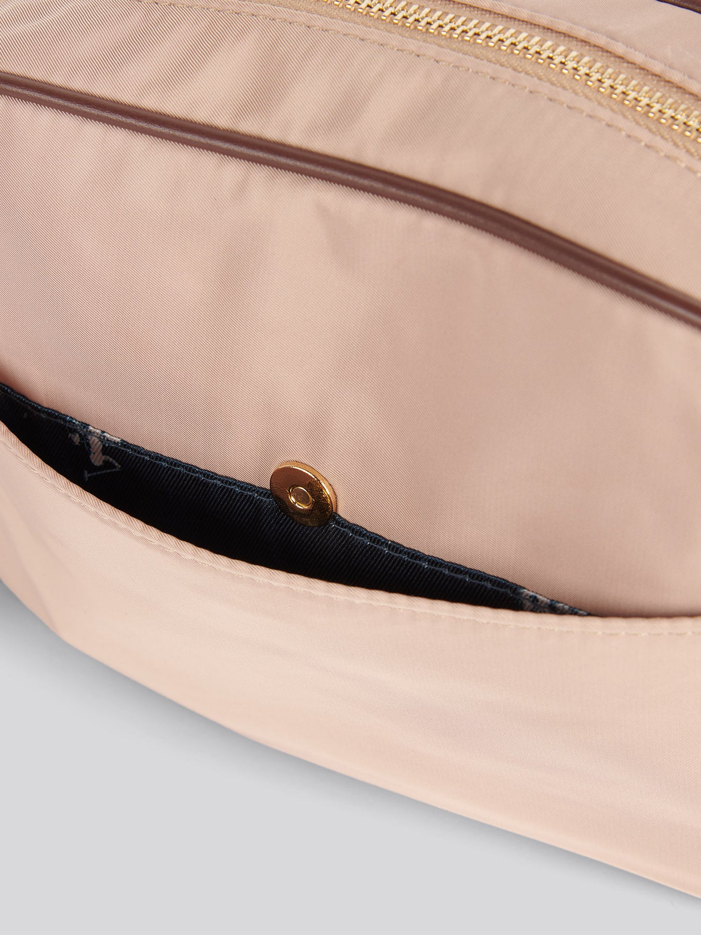 U.S. Polo Assn. Womens Houston Crossbody Pocket Bag Warm Taupe