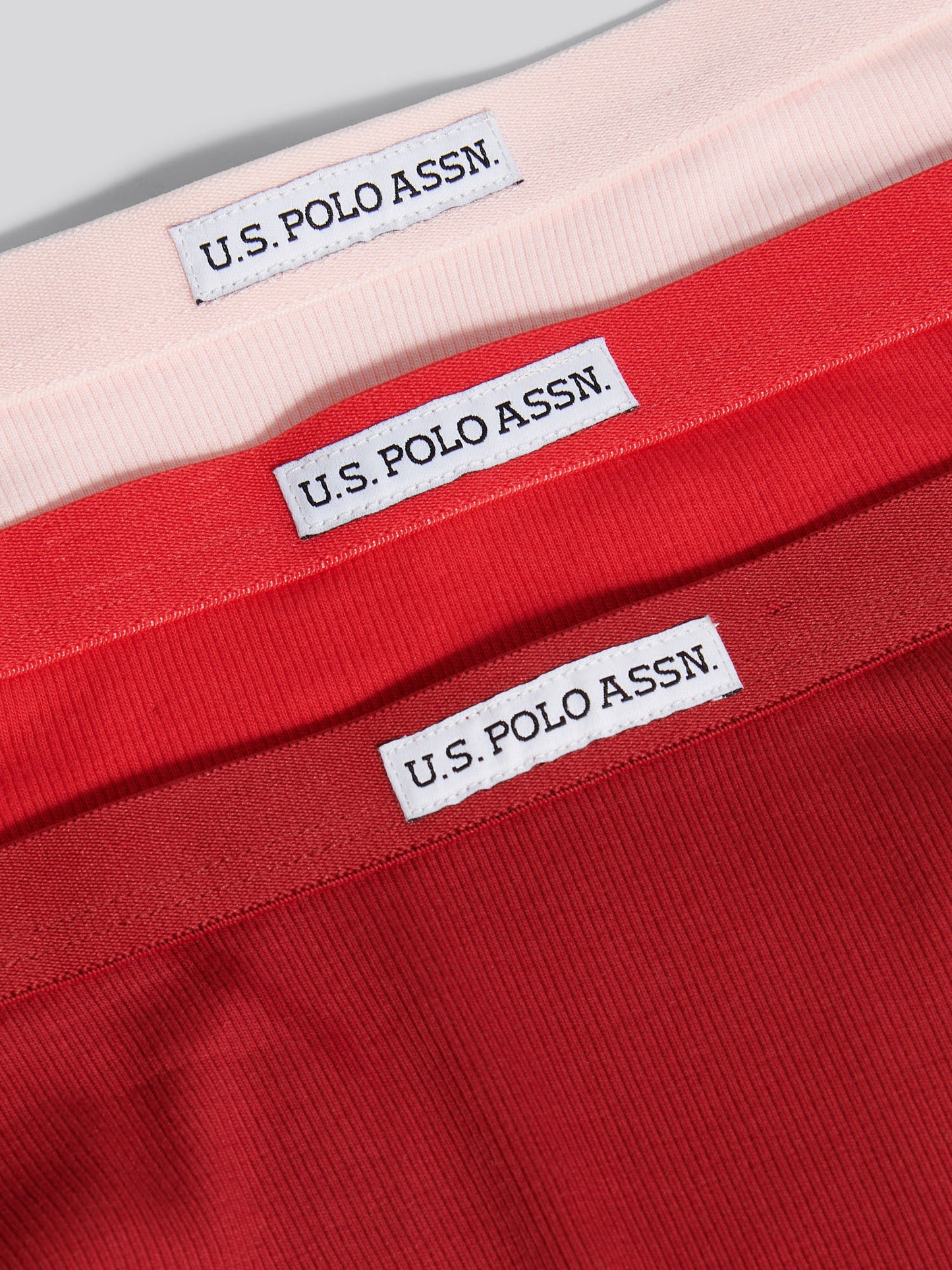 Womens 3 Pack Lace Trim Bikini Brief in Pink Dogwood