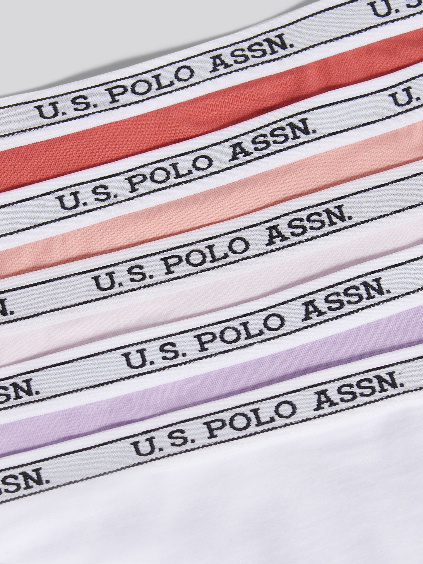 Womens 5 Pack Cotton Bikini Brief in Rose Tan