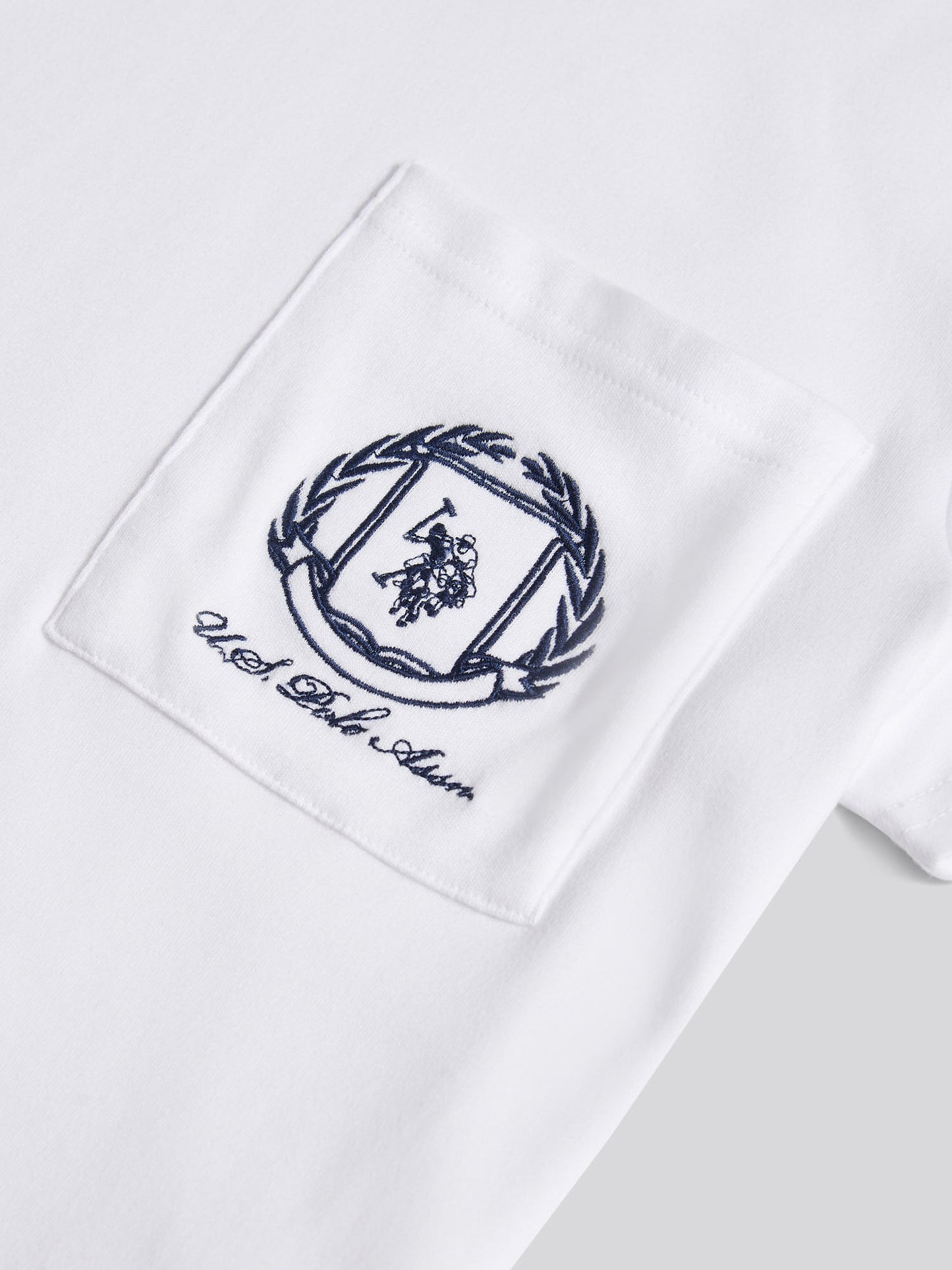 Womens Wreath Graphic T-Shirt in Bright White