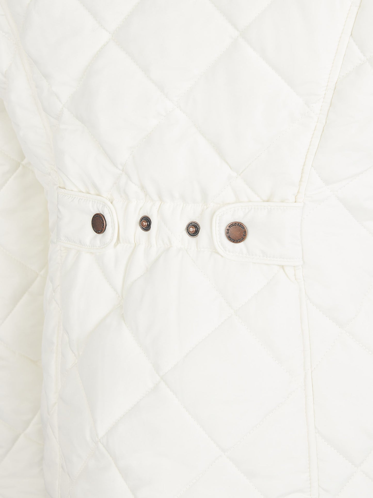 Womens Quilted Country Jacket in Marshmallow