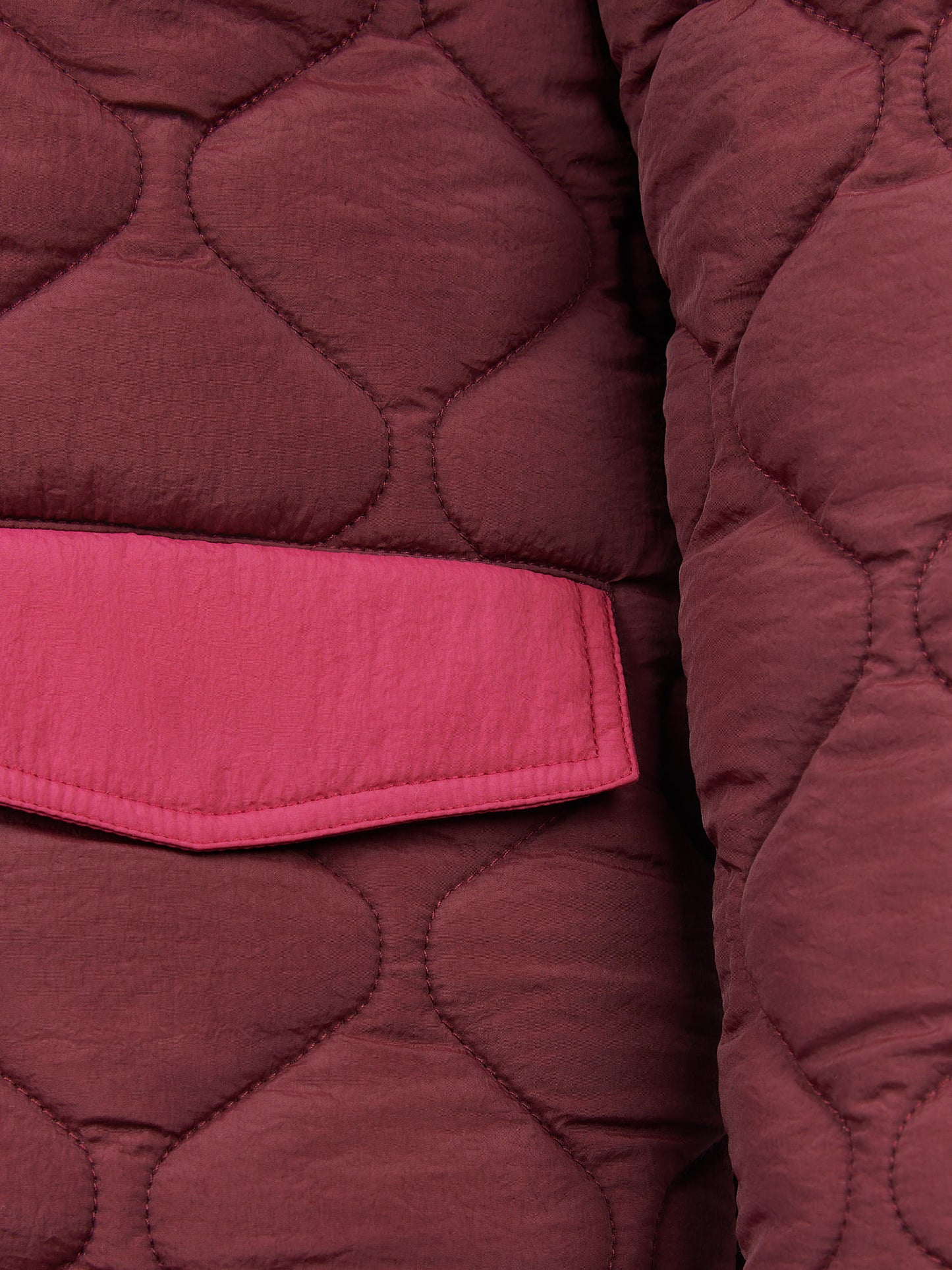 Womens Contrast Bomber Jacket in Fig