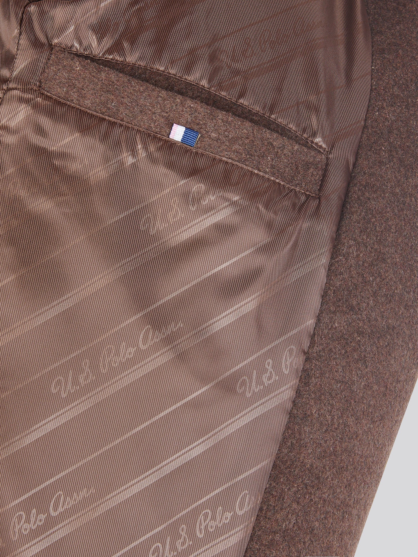 Womens Wool Blend Wrap Belted Coat in Puce