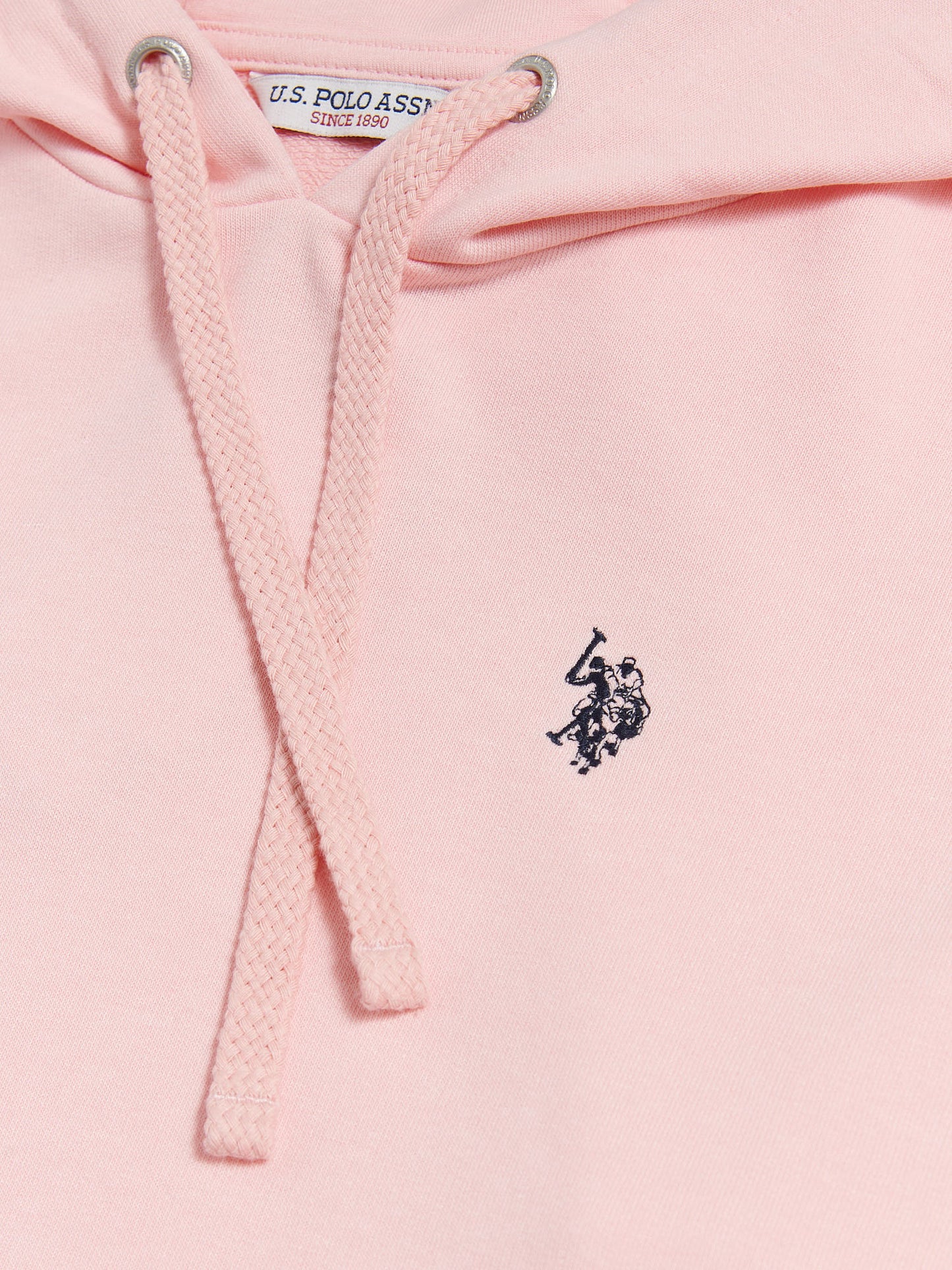 Womens Double Horsemen Hoodie in Crystal Rose