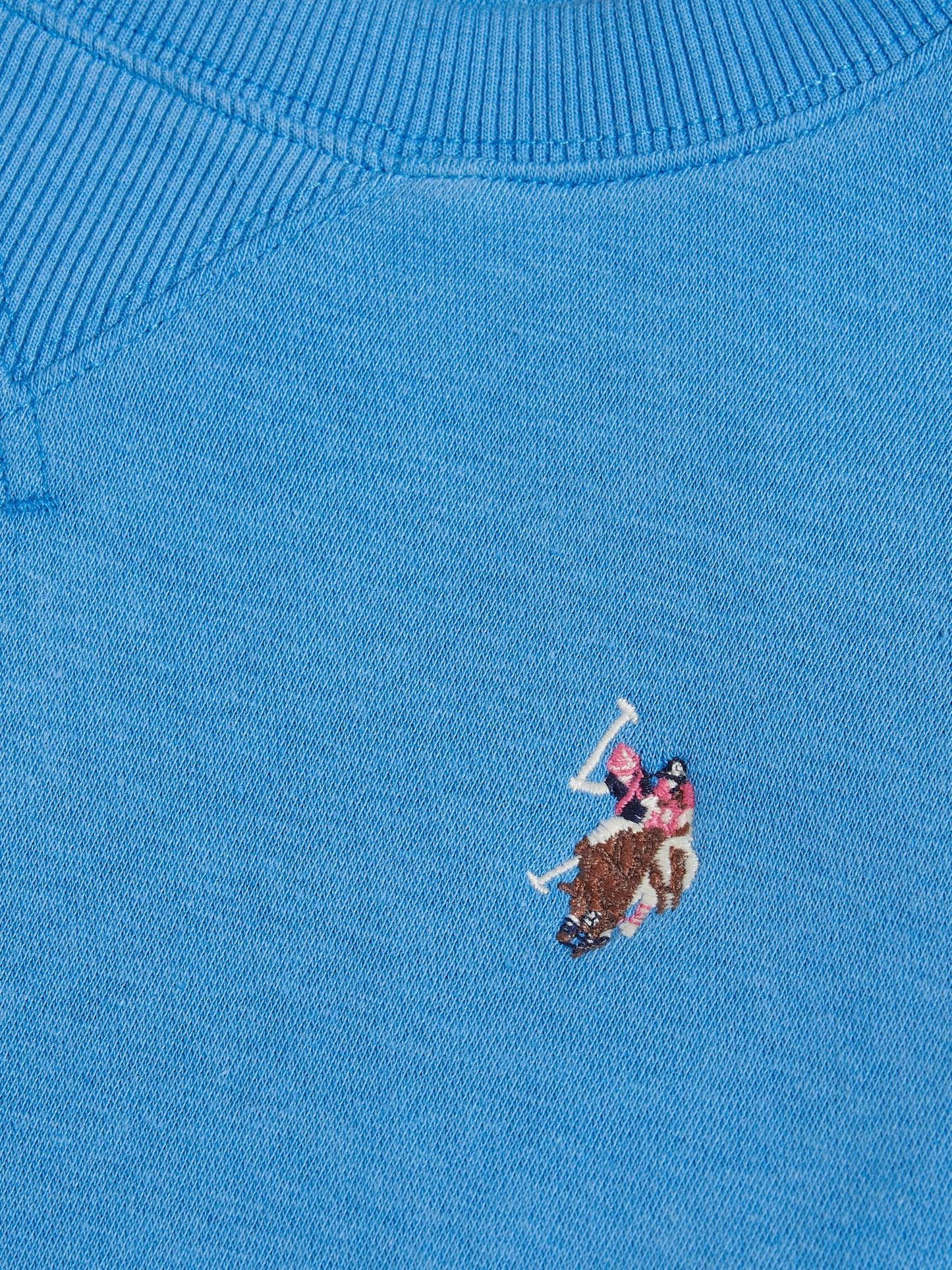 Womens Double Horsemen Crew Sweatshirt Regatta Blue
