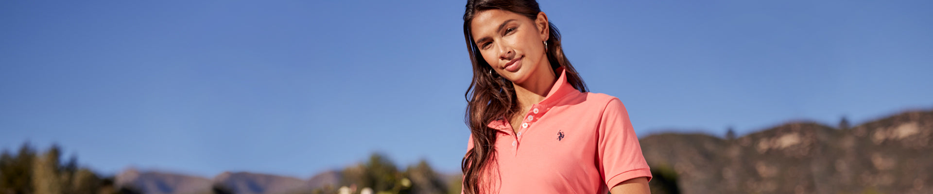 Shop our range of women's polo shirts and polo dresses available in a selection of colours and firs, for every occasion.