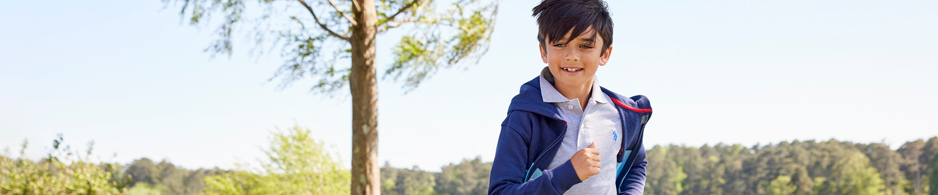 Shop the latest fashion trends for boys with essential items for any occasion. Browse through our collection of gilets, jackets, hoodies, sweaters, tops, sweatshirts, joggers, trousers, and more to prepare for any adventure or season.
