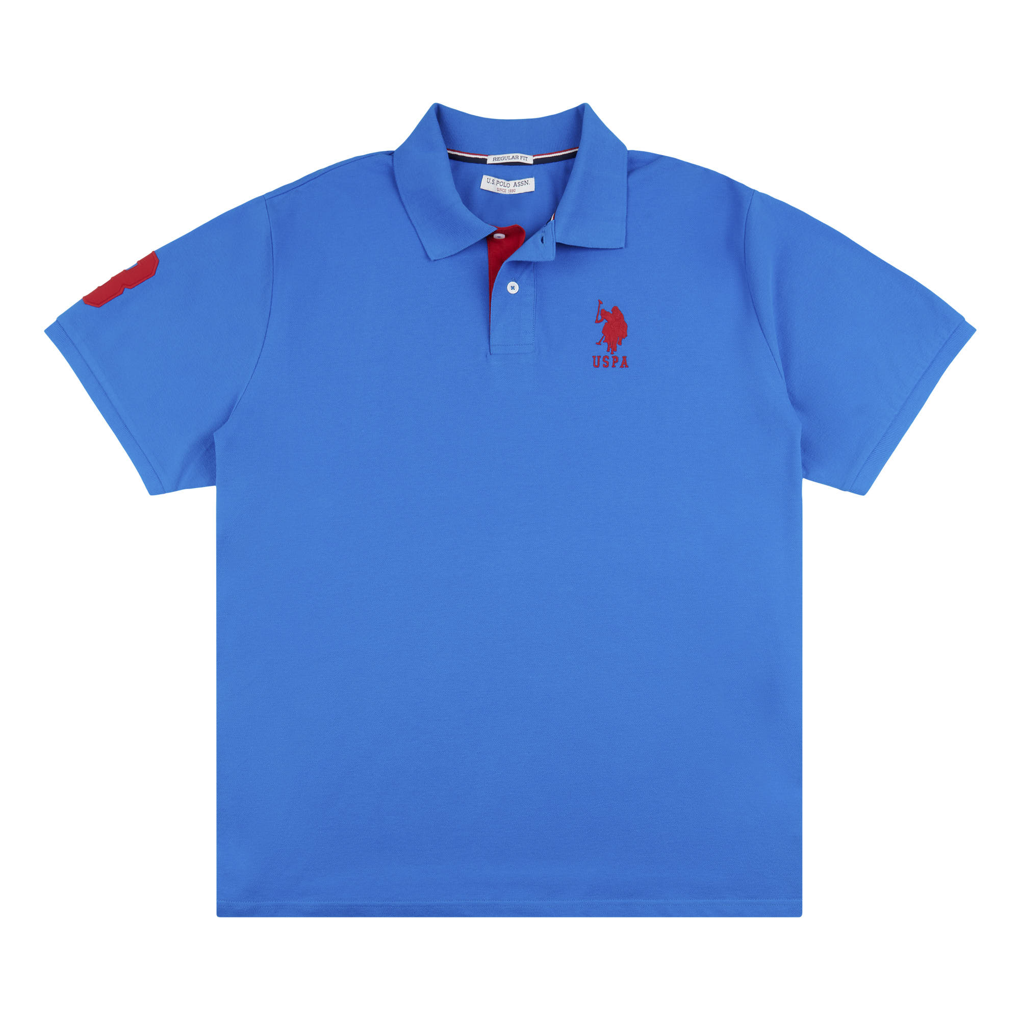 Mens Big & Tall Player 3 Polo Shirt in Directoire Blue
